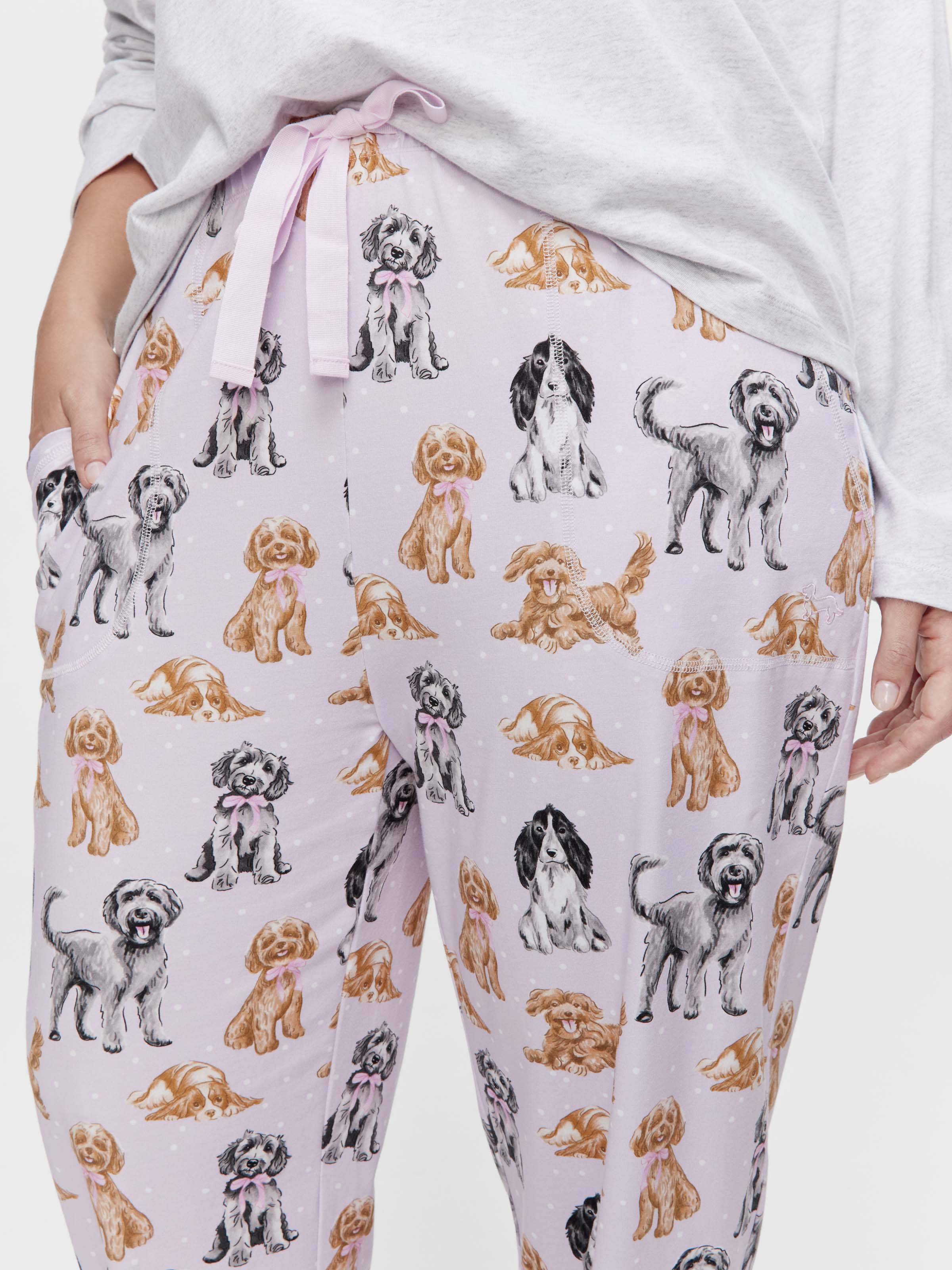 P.A. Plus All The Dogs Easy Pj Pant