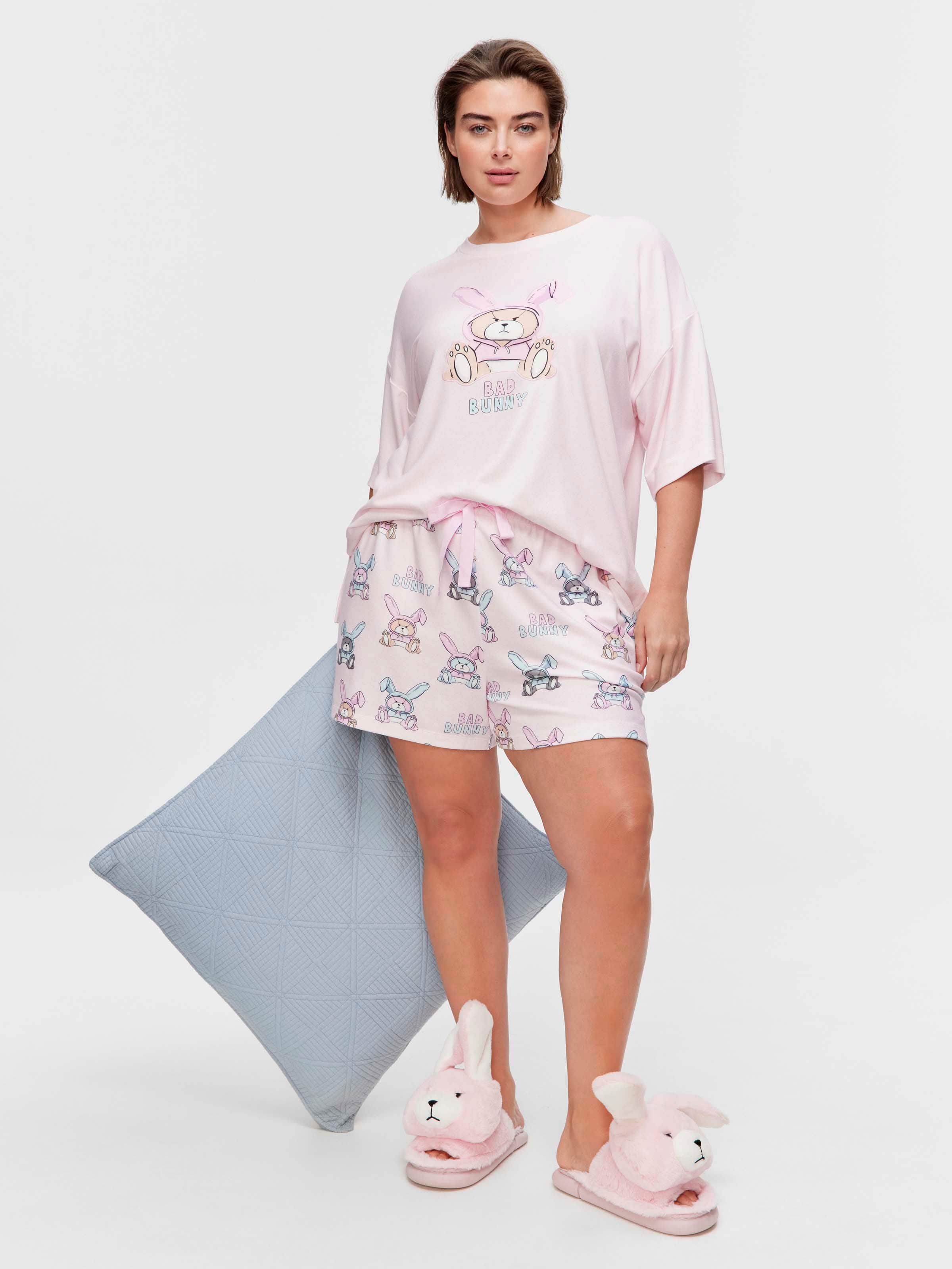 P.A. Plus Bad Bunny Plush Mid Short