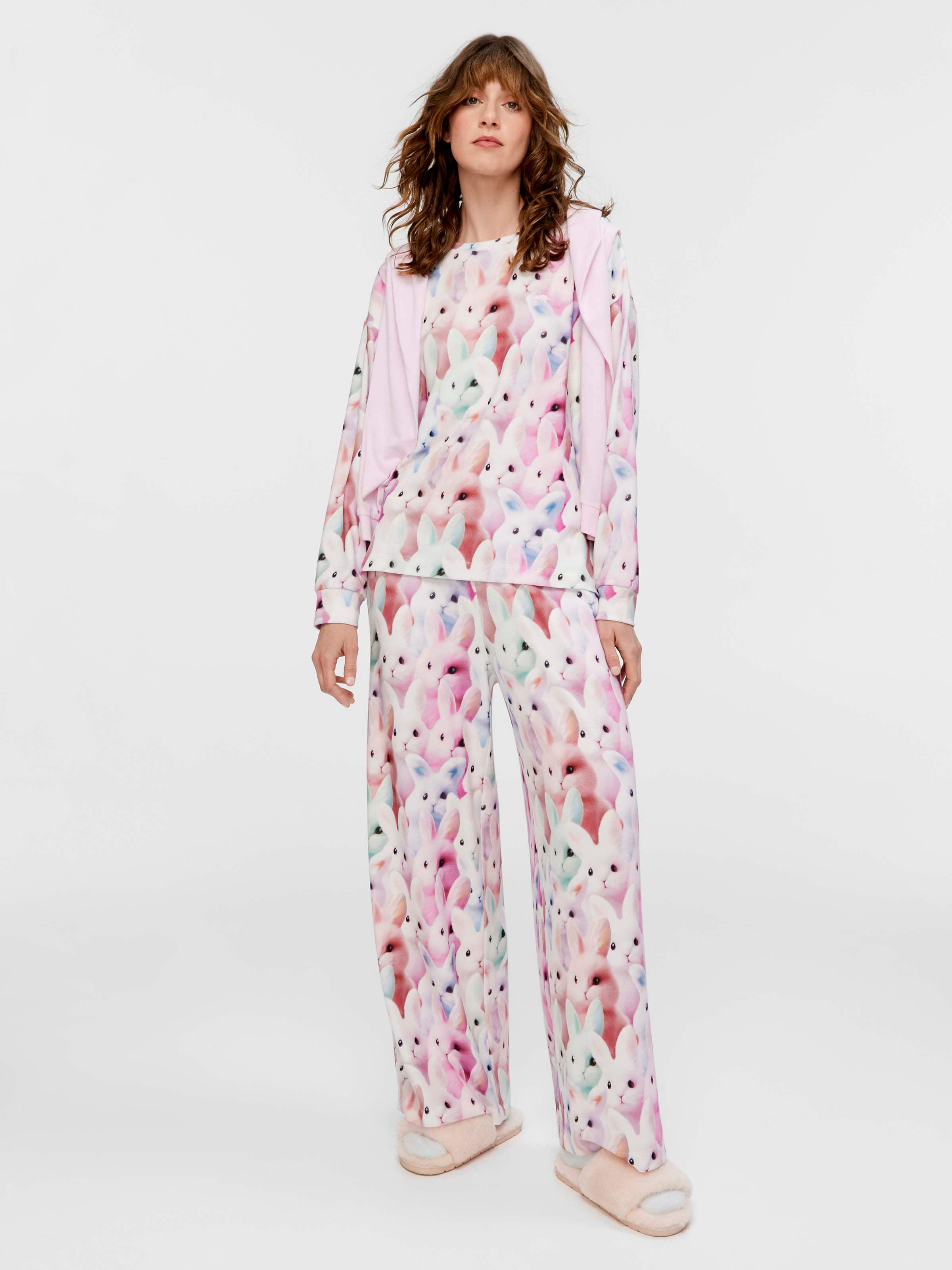 Crazy Bunny Plush Sweater