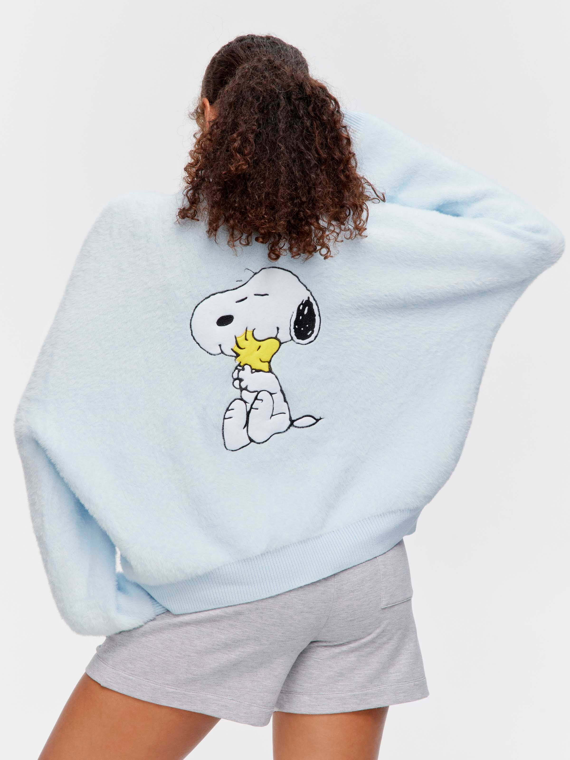 Snoopy Fluffy Knit Cardi