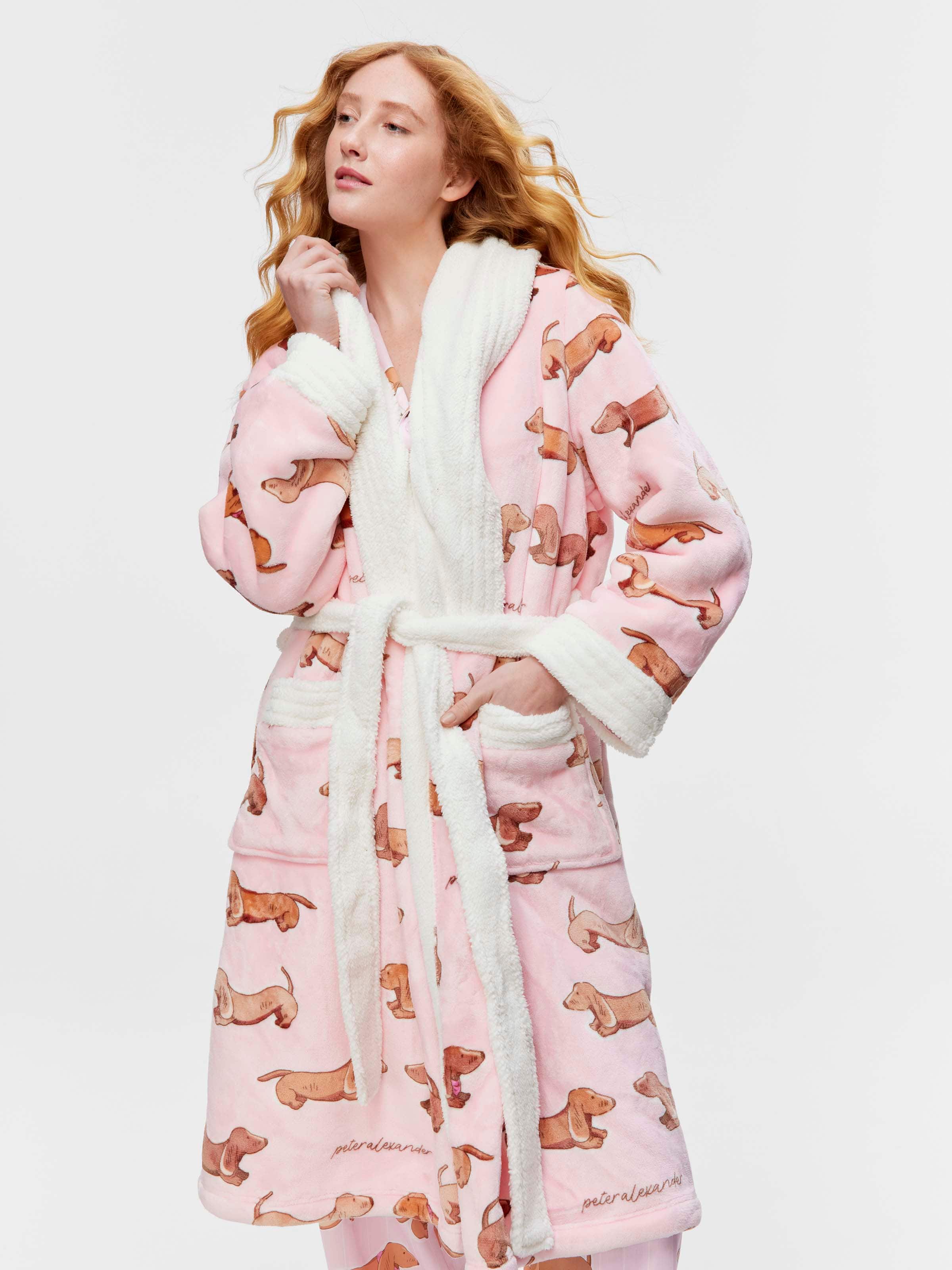 Pink Dachshund Fashion Gown