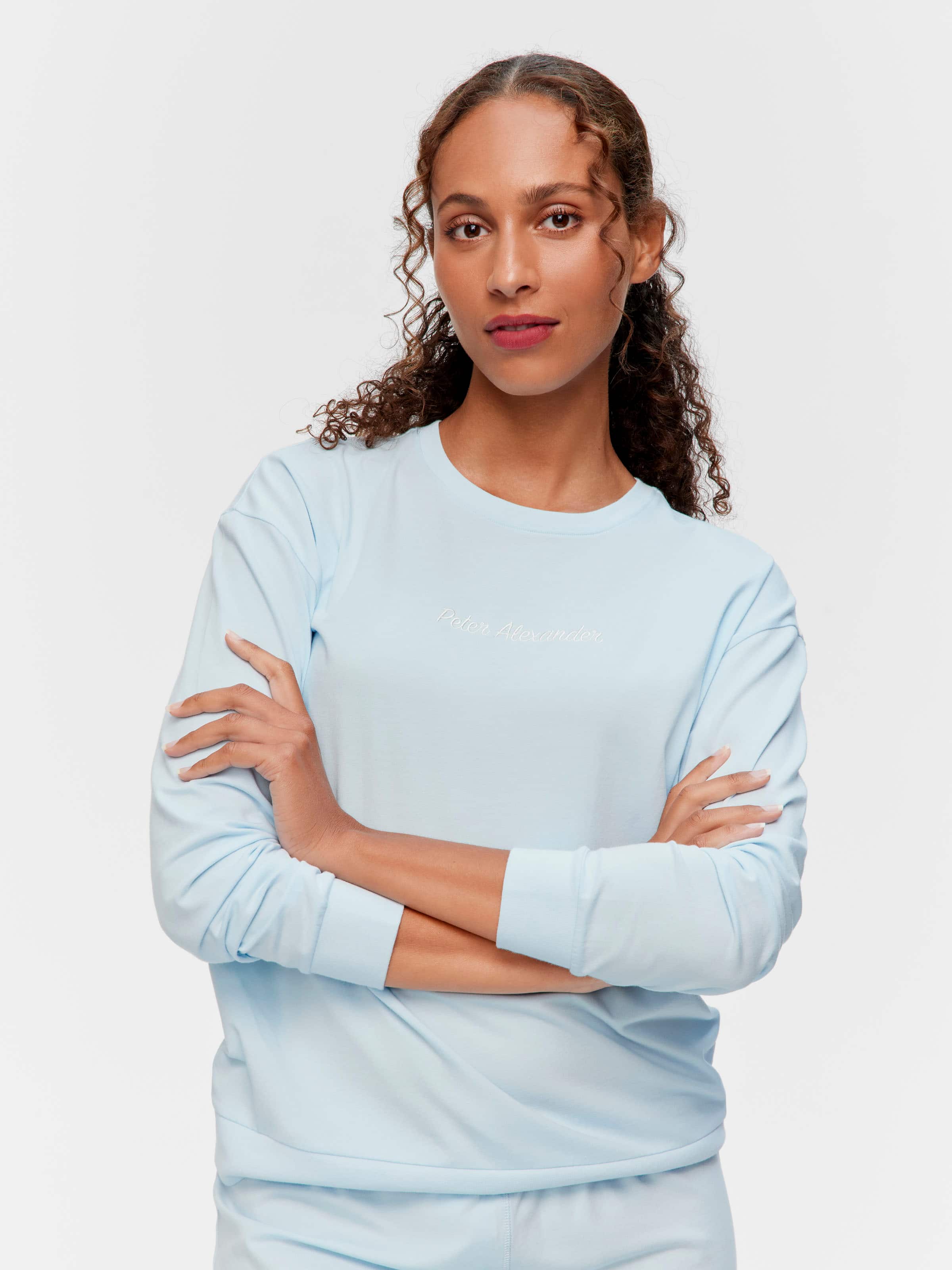 Blue Branded Sweater