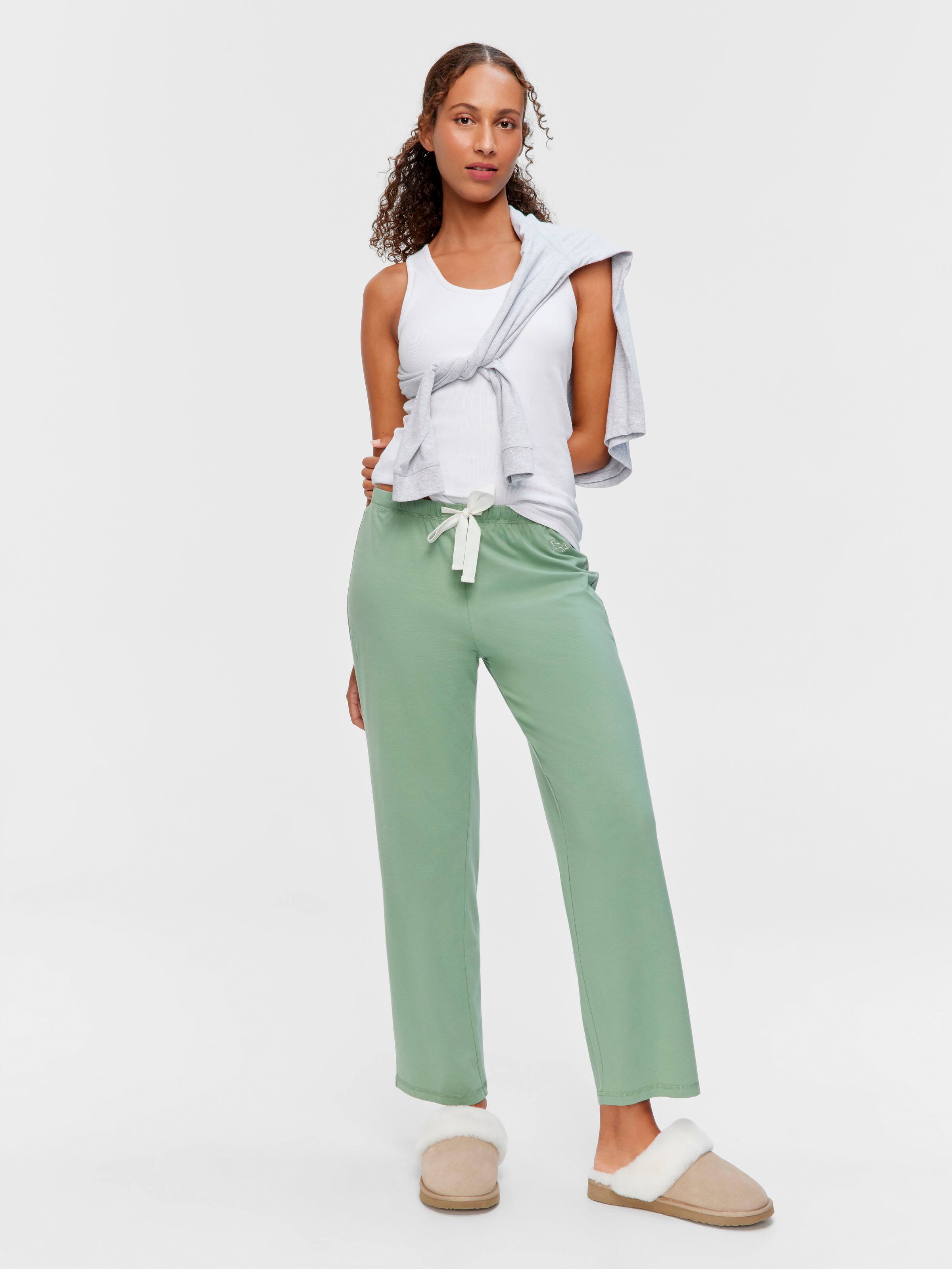 Khaki Tapered Pj Pant