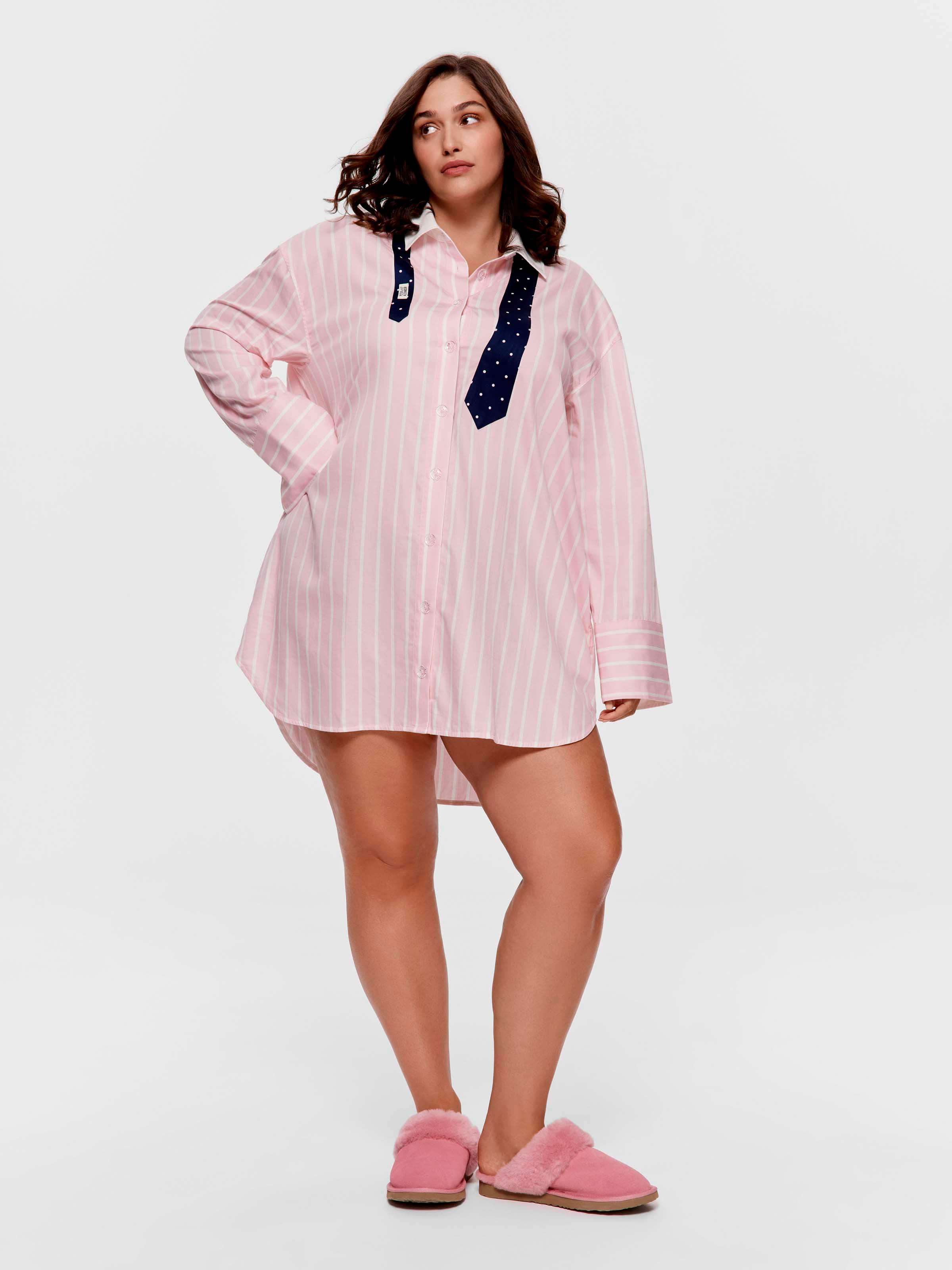 P.A. Plus Out Of Office 100% Cotton Nightshirt