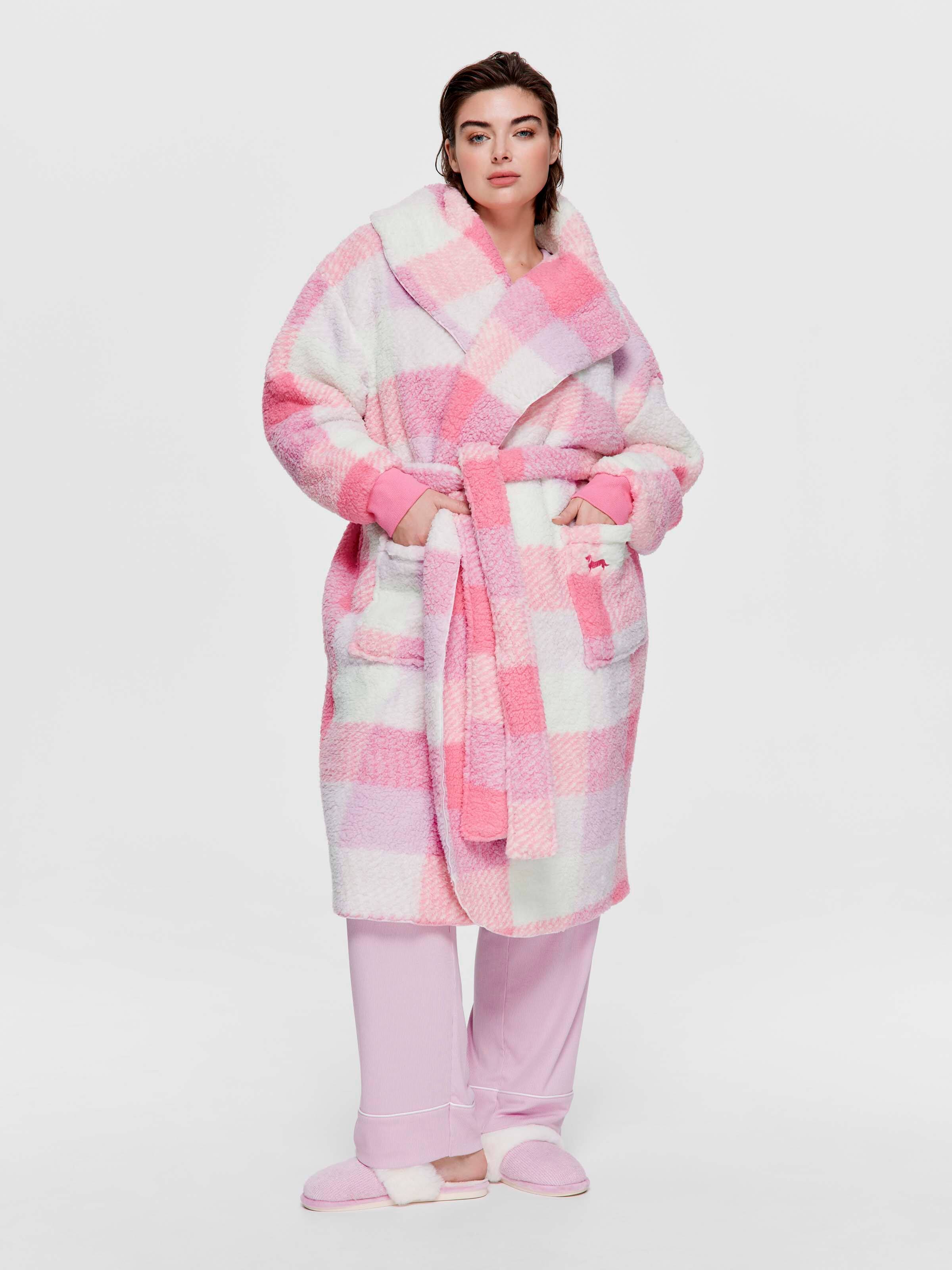 P.A. Plus Buffalo Check Teddy Gown