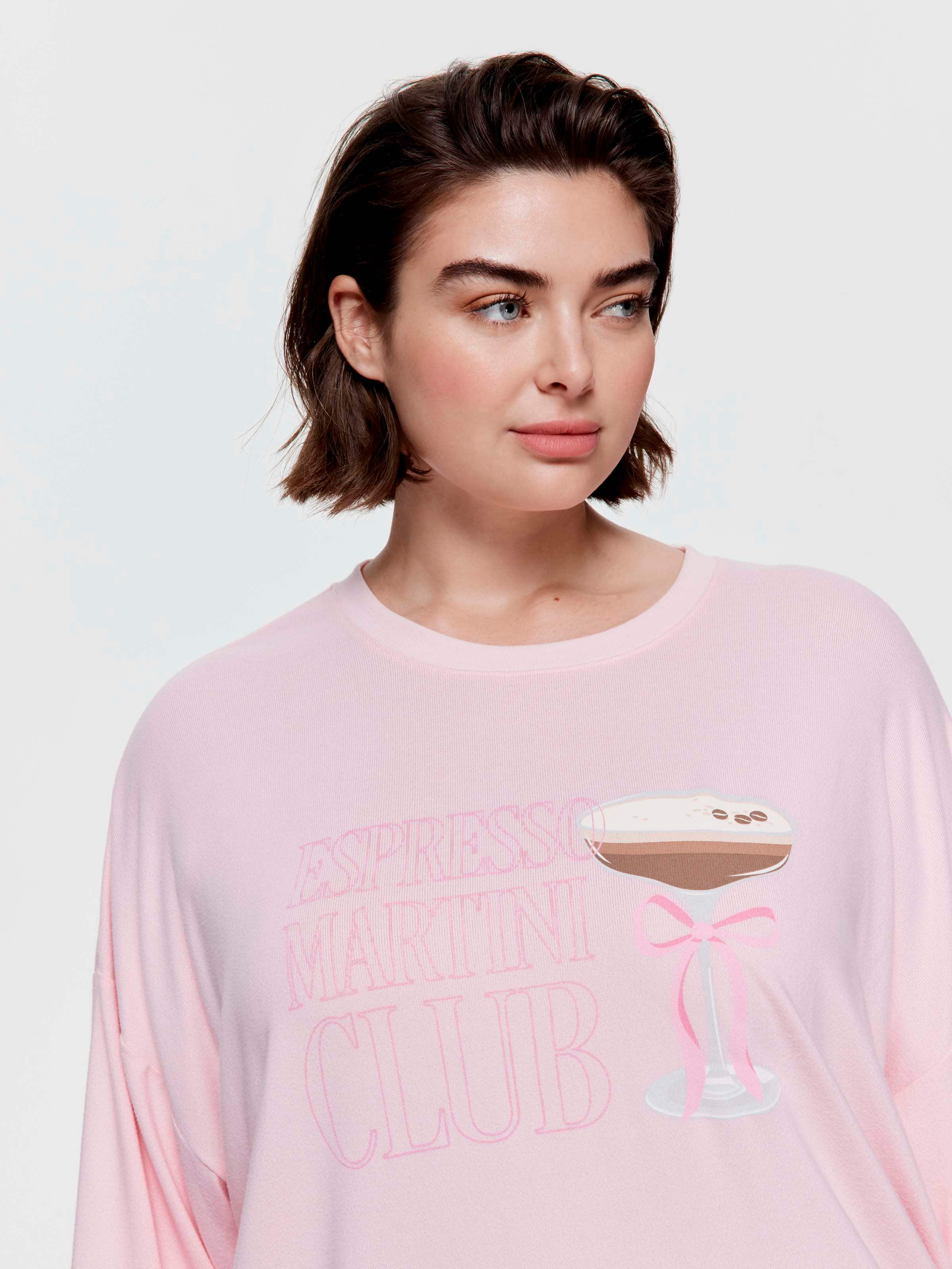 P.A. Plus Espresso Martini Plush Sweater