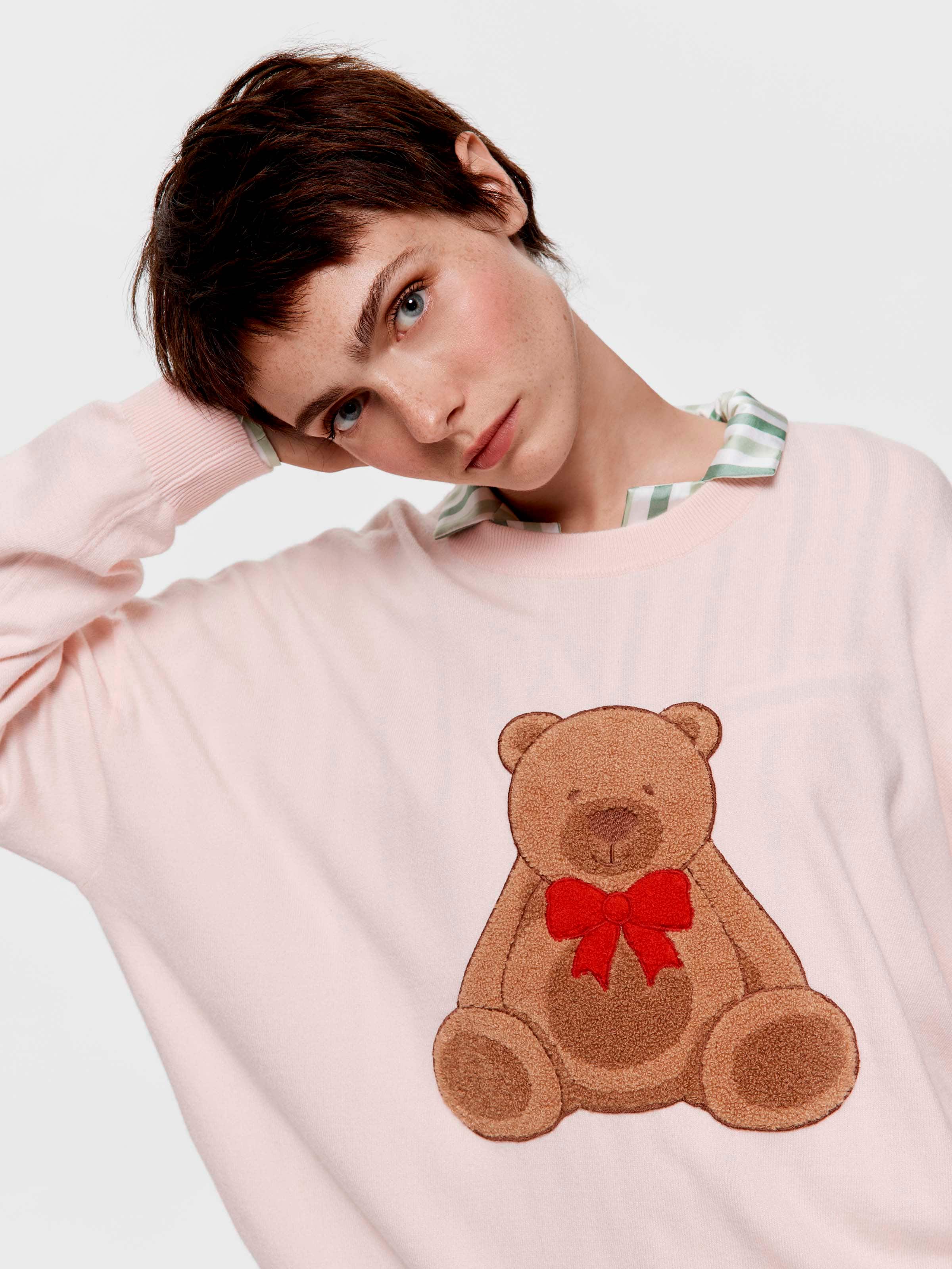 Teddy Knit Sweater