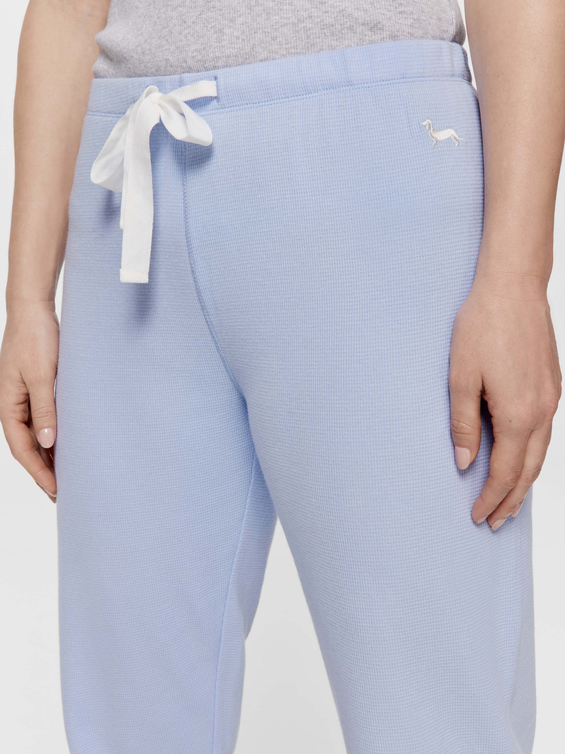 Cornflower Waffle Easy Pj Pant