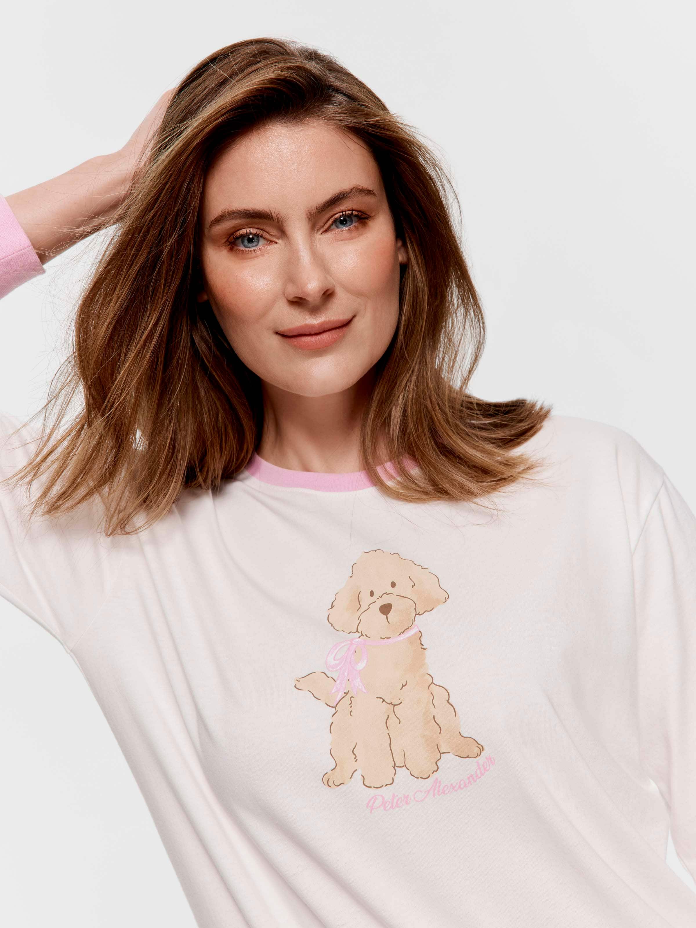 Cavoodle Bow 100% Cotton Sweater