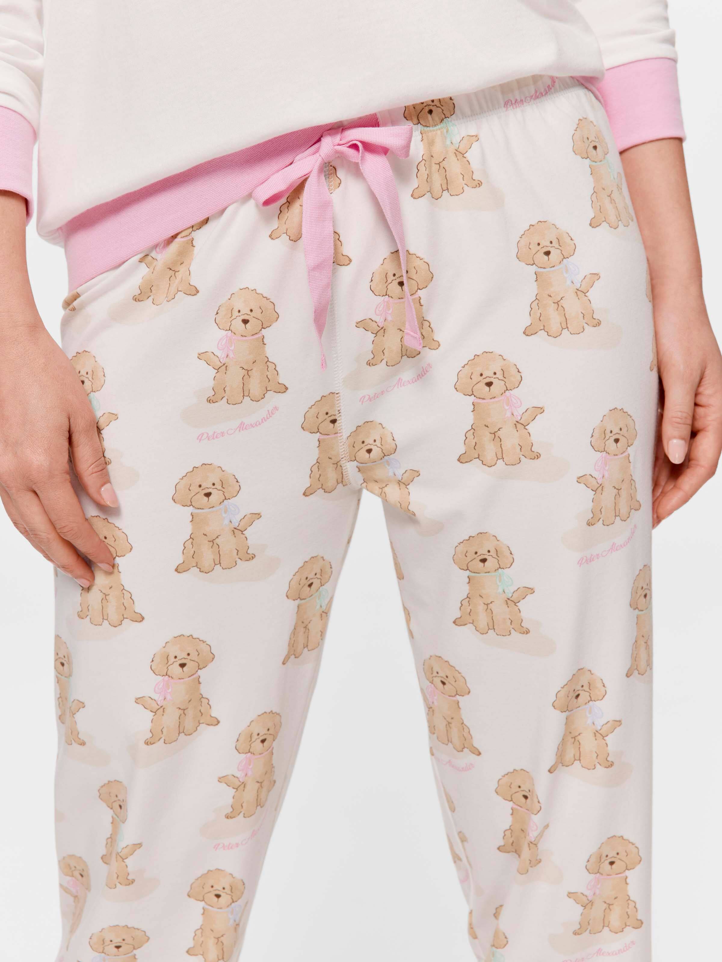 Cavoodle Bow Easy Pj Pant