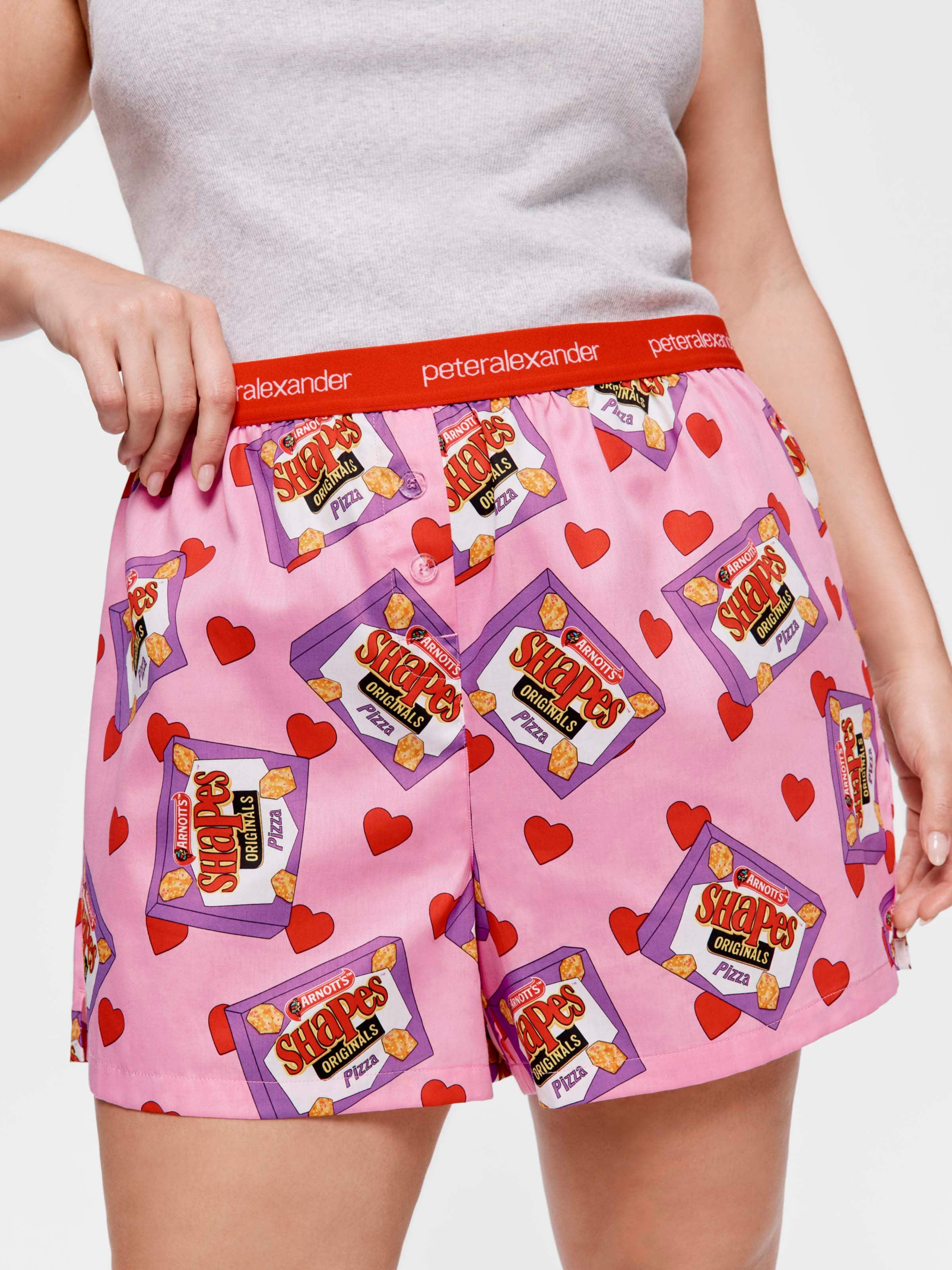 P.A. Plus Arnott's Pizza Shapes 100% Cotton Boxer Short - Peter