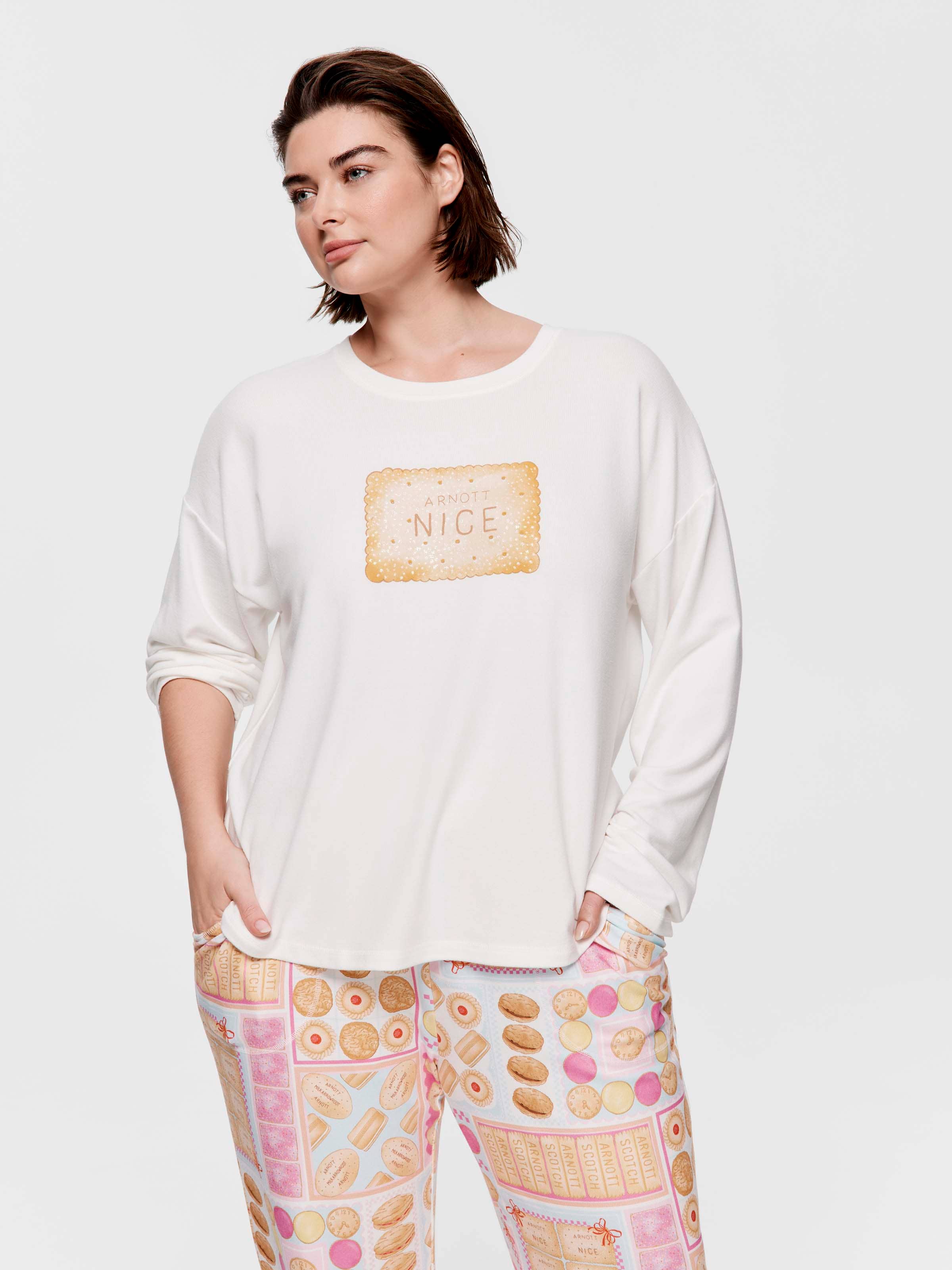 P.A. Plus Arnott's Nice Plush Long Sleeve Top
