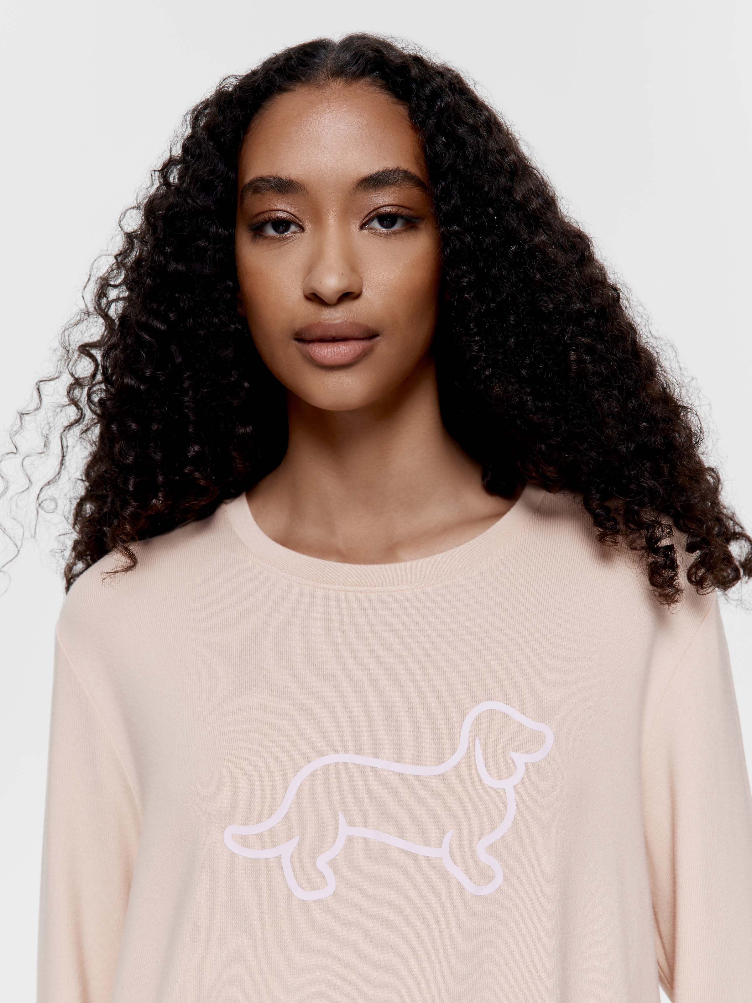 Caramel Logo Plush Sweater