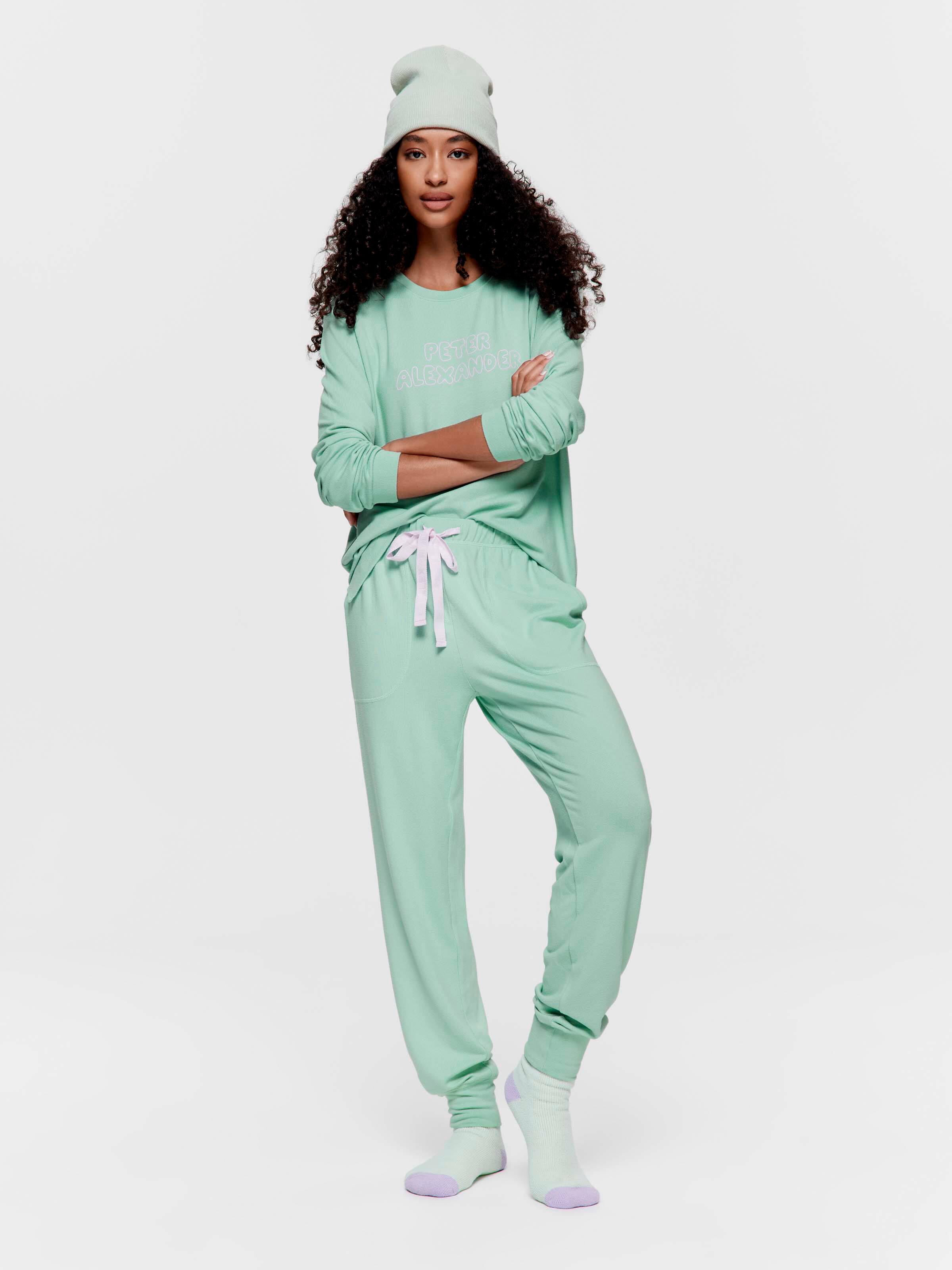 Sage Plush Easy Pj Pant