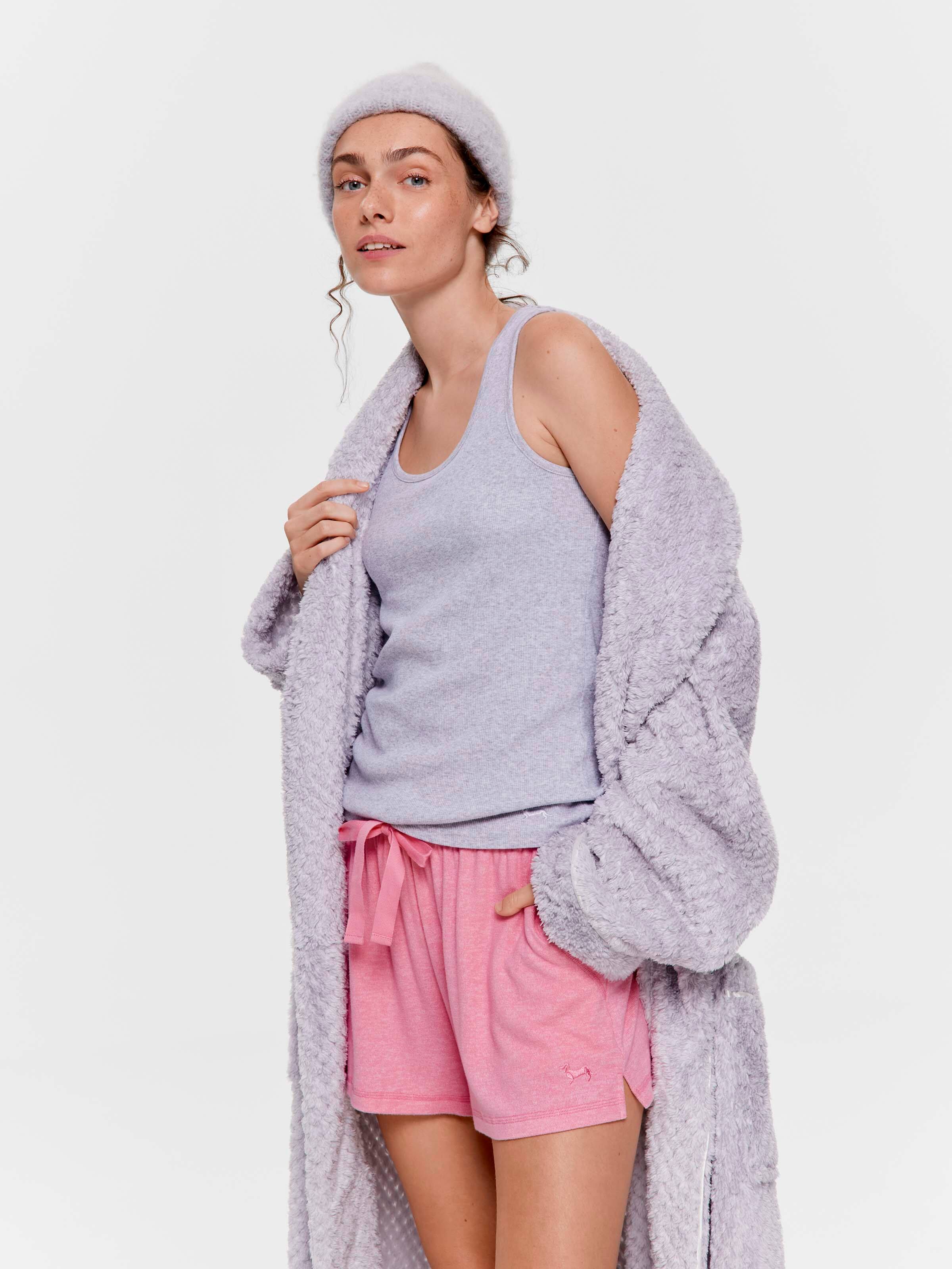 Watermelon Fuzzy Mini Short