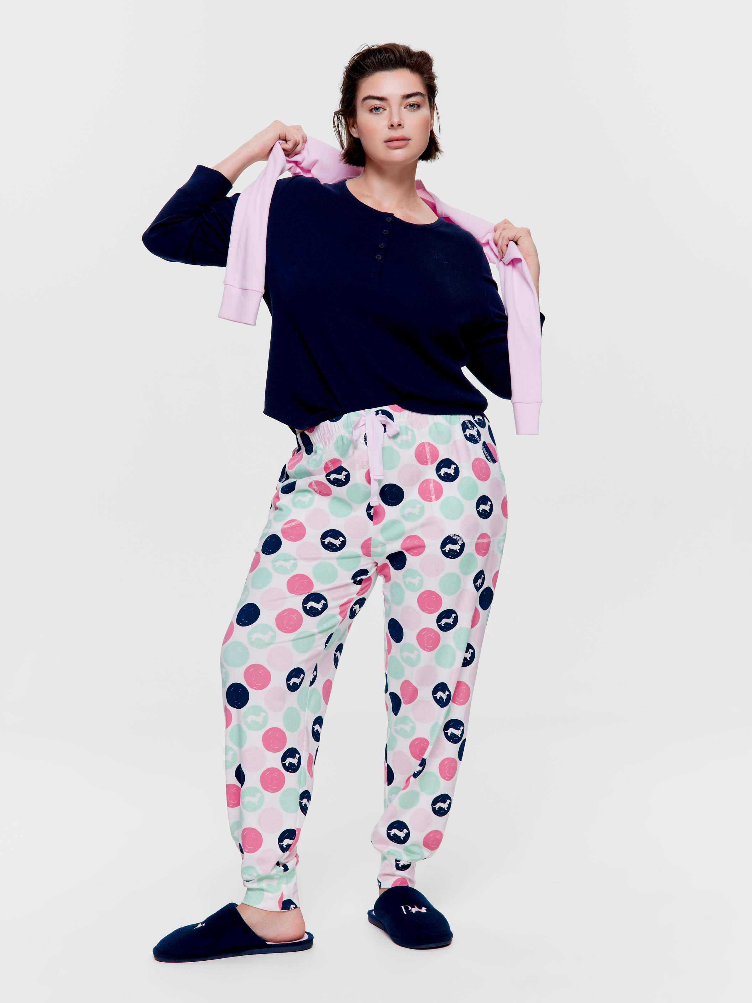 P.A. Plus Spotted Easy Pj Pant