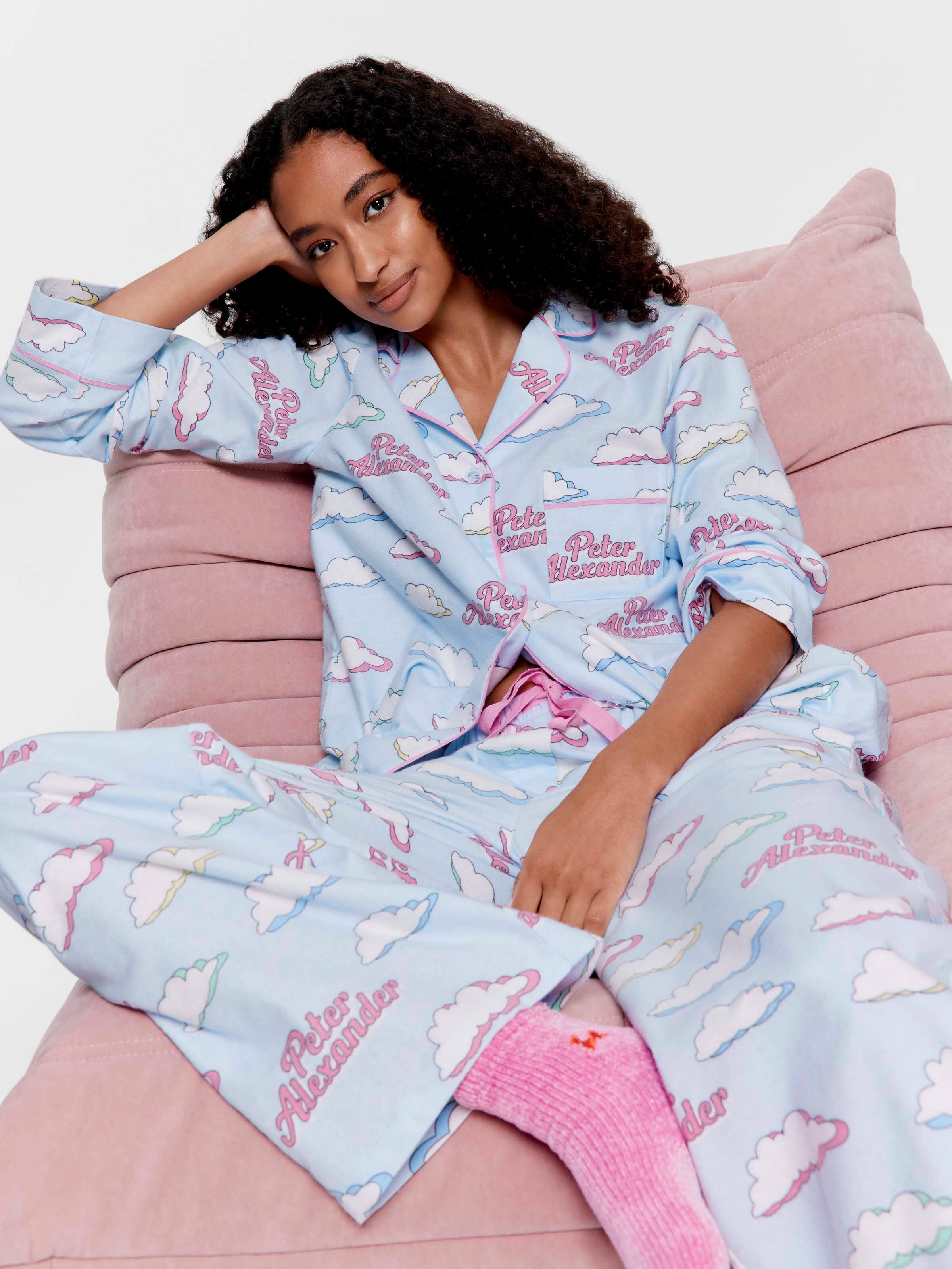 P.A. Cloud 100% Cotton Flannelette Classic Pj Set