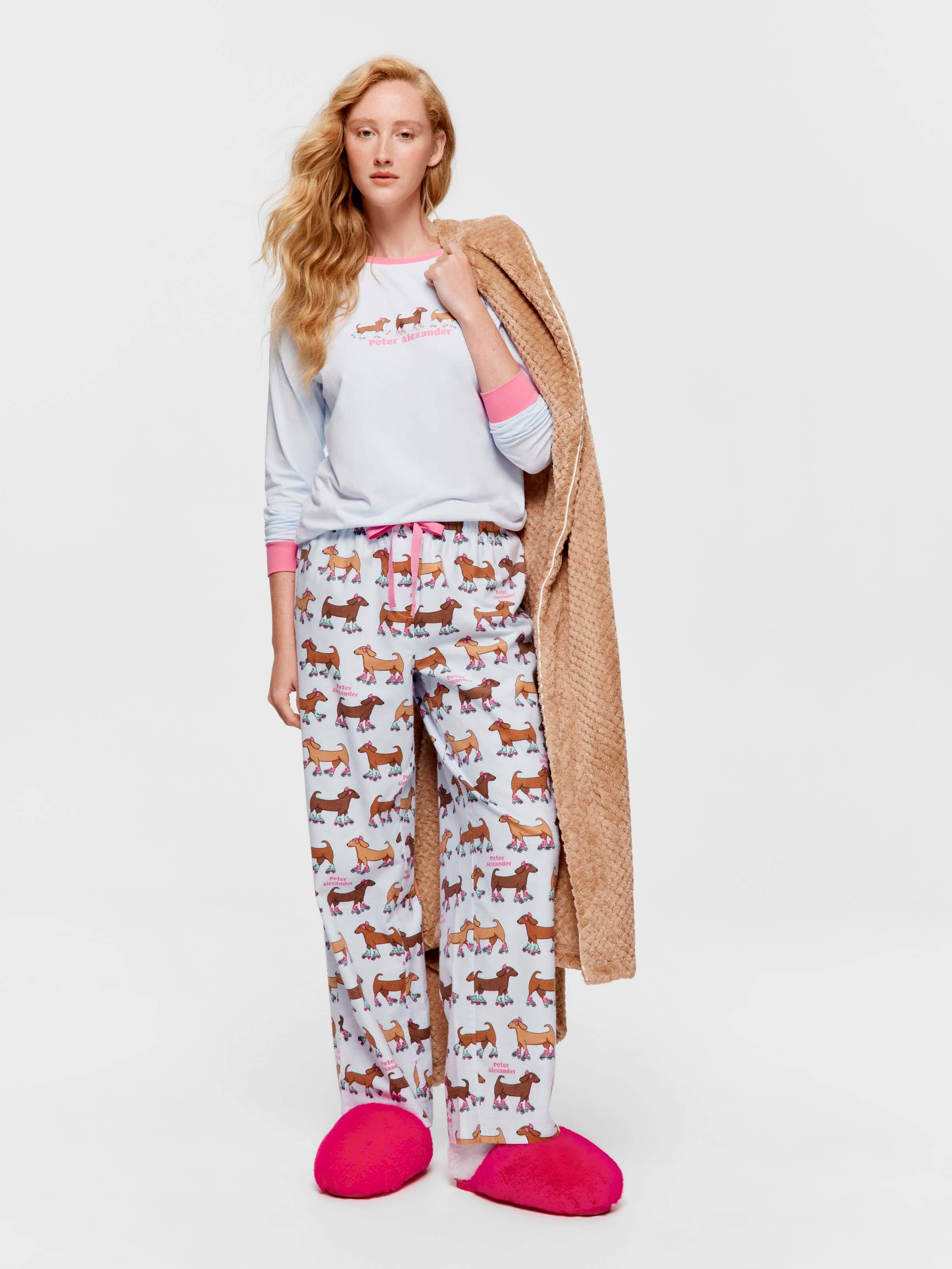 Rollerskating 100% Cotton Flannelette Classic Pj Pant