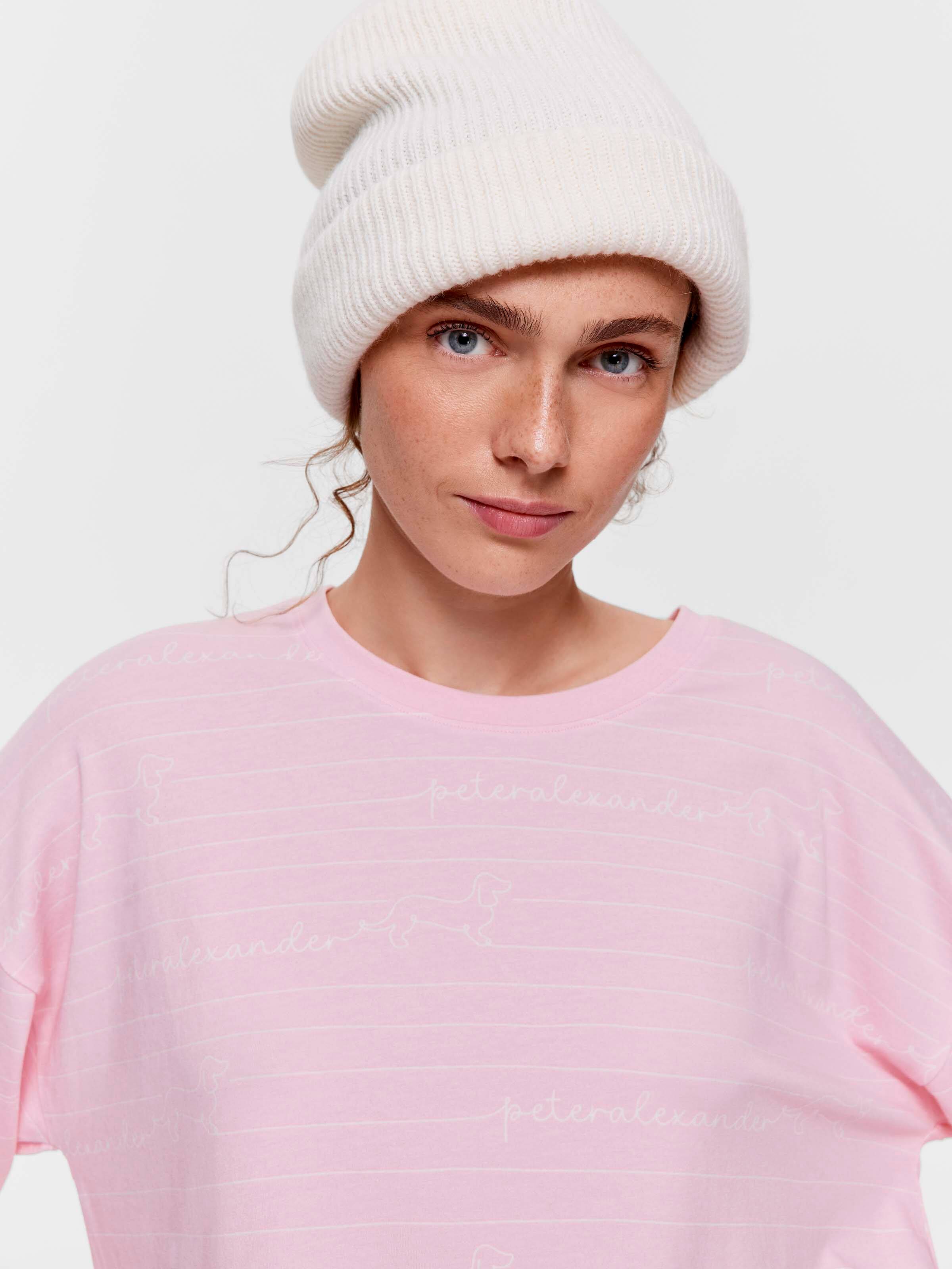 Pink Script Pj Set