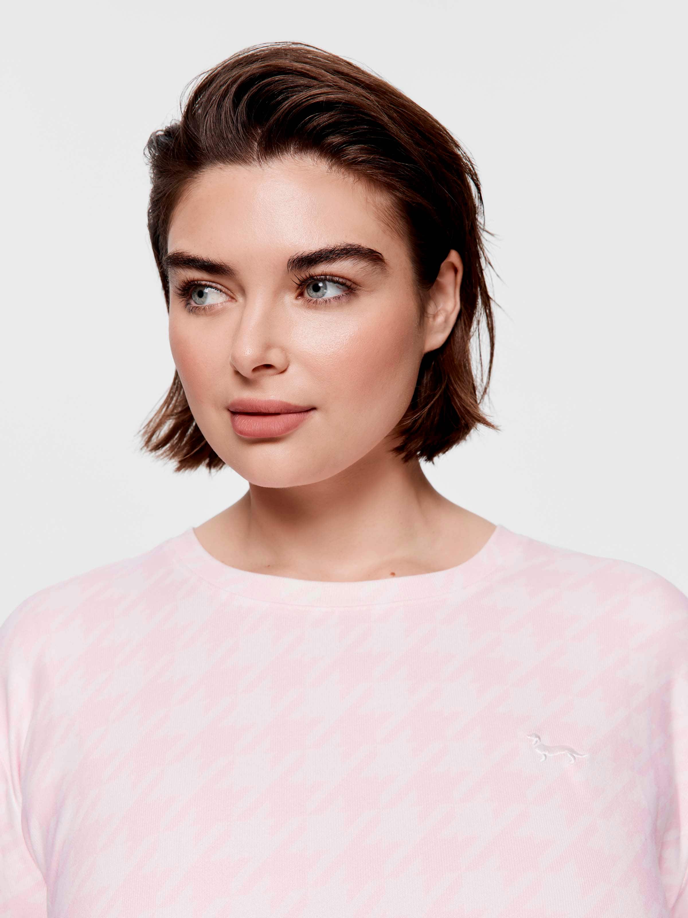 P.A. Plus Houndstooth Plush Sweater