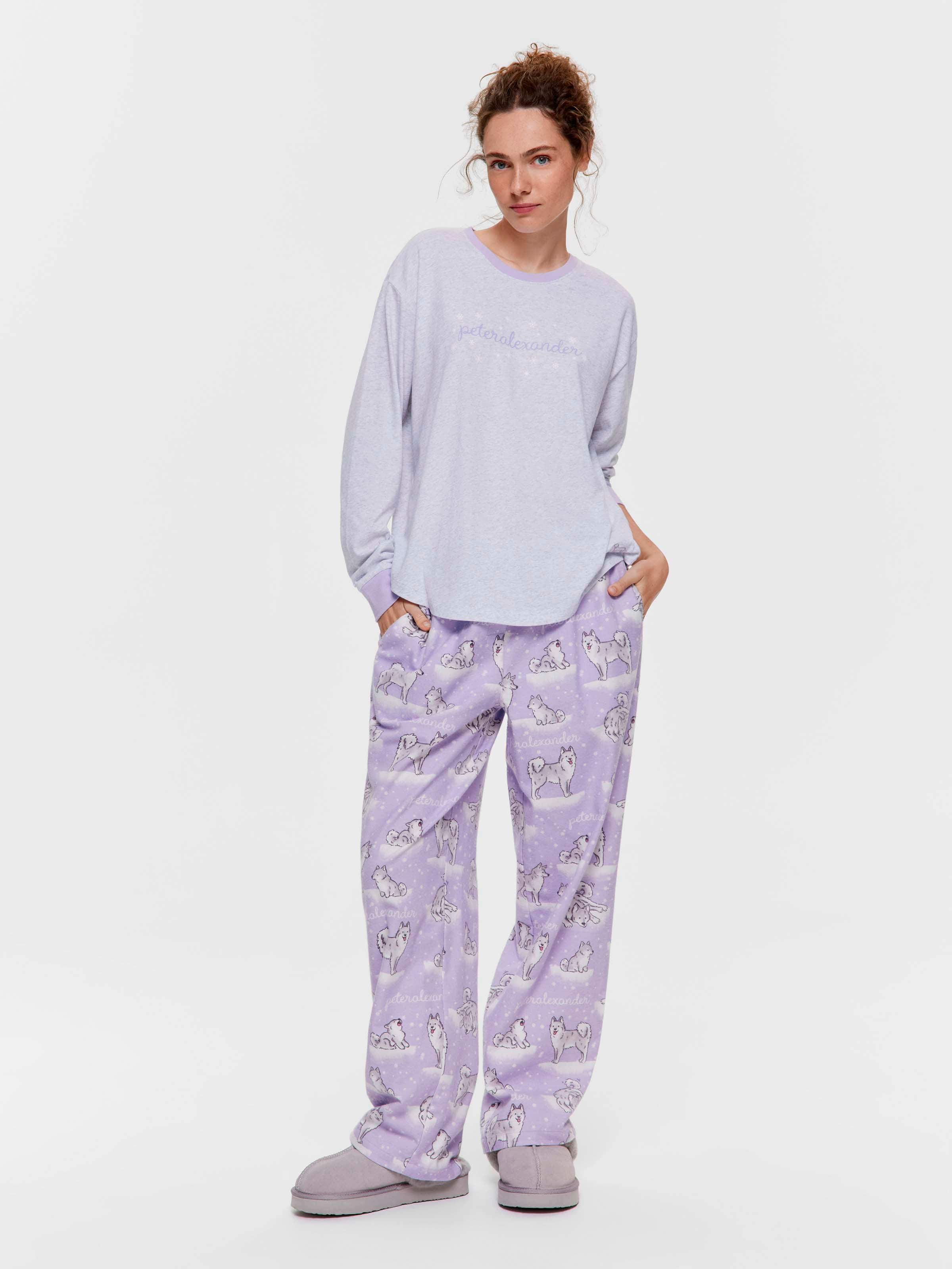 Grey Snowflake 100% Cotton Sweater