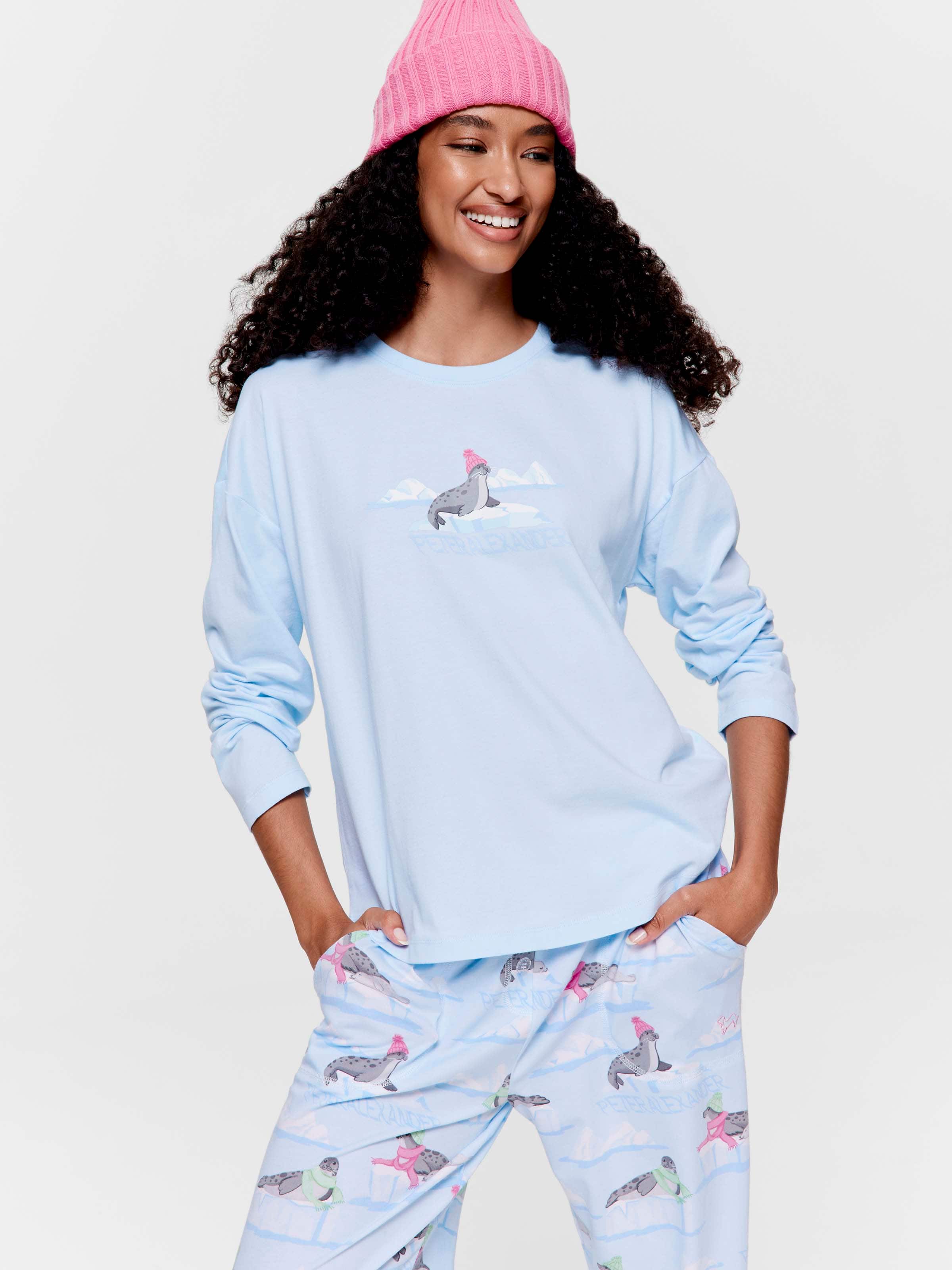 Seal 100% Cotton Oversized Long Sleeve Top