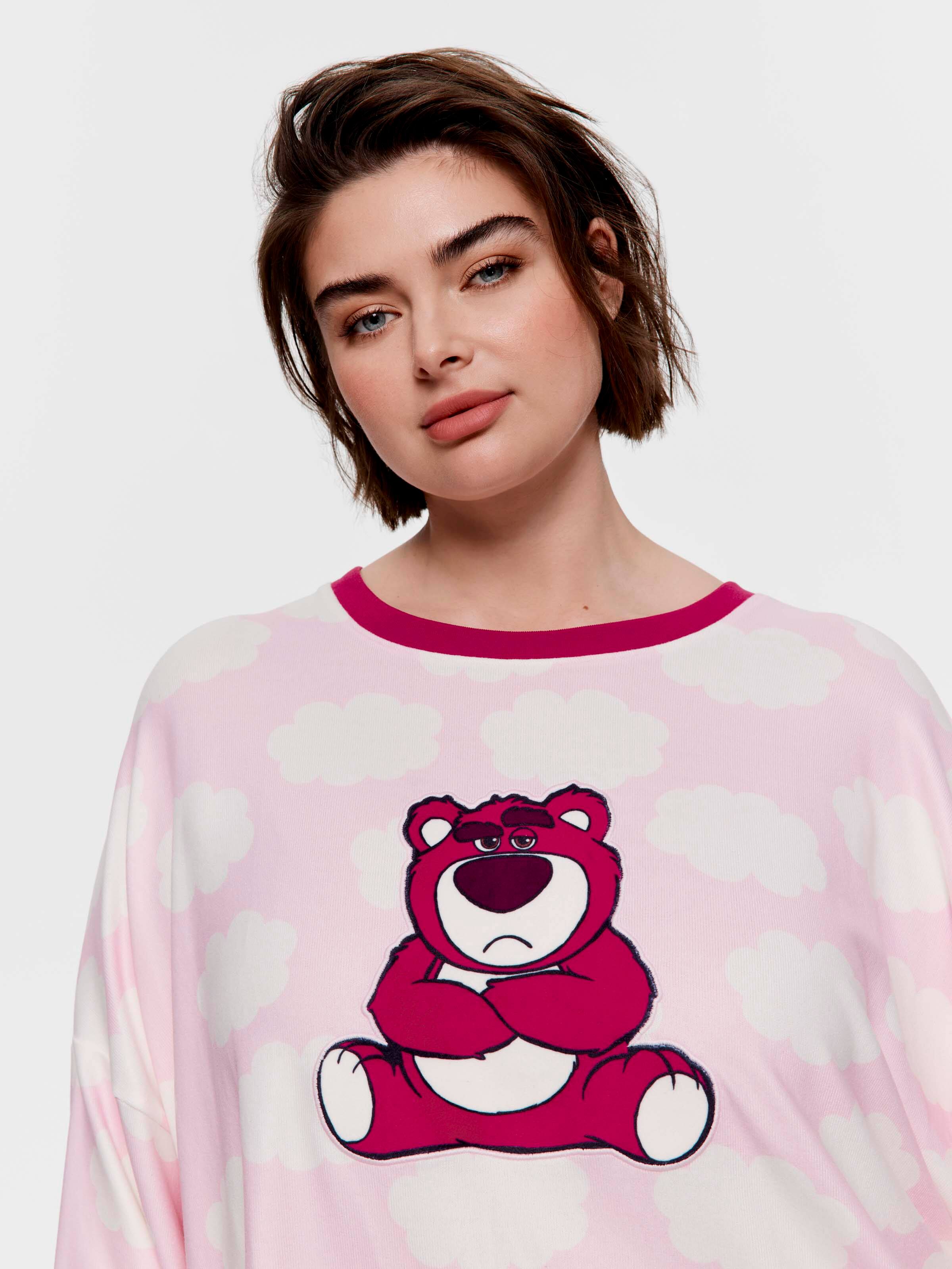 P.A. Plus Toy Story Lotso Bear Plush Oversized Sweater