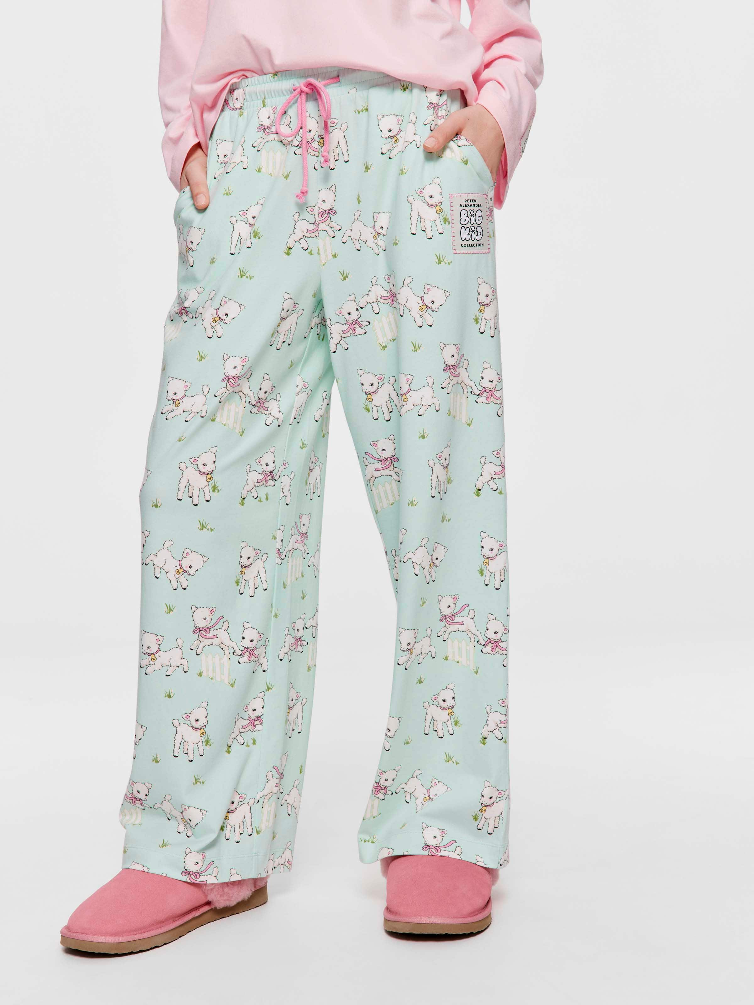 Don't Give A Sheep Straight Leg Pj Pant