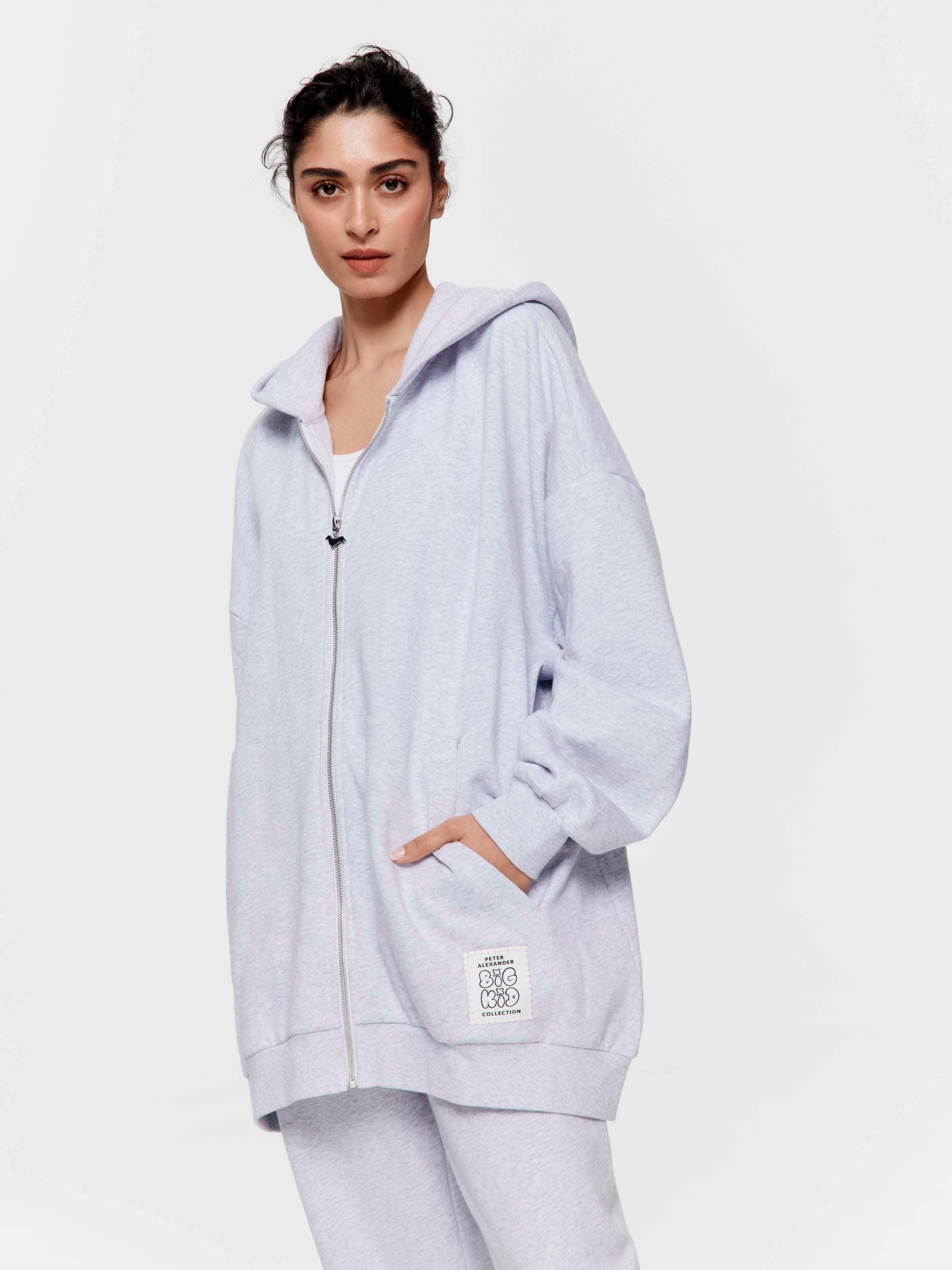 Big Kid Long Fleece Hoodie