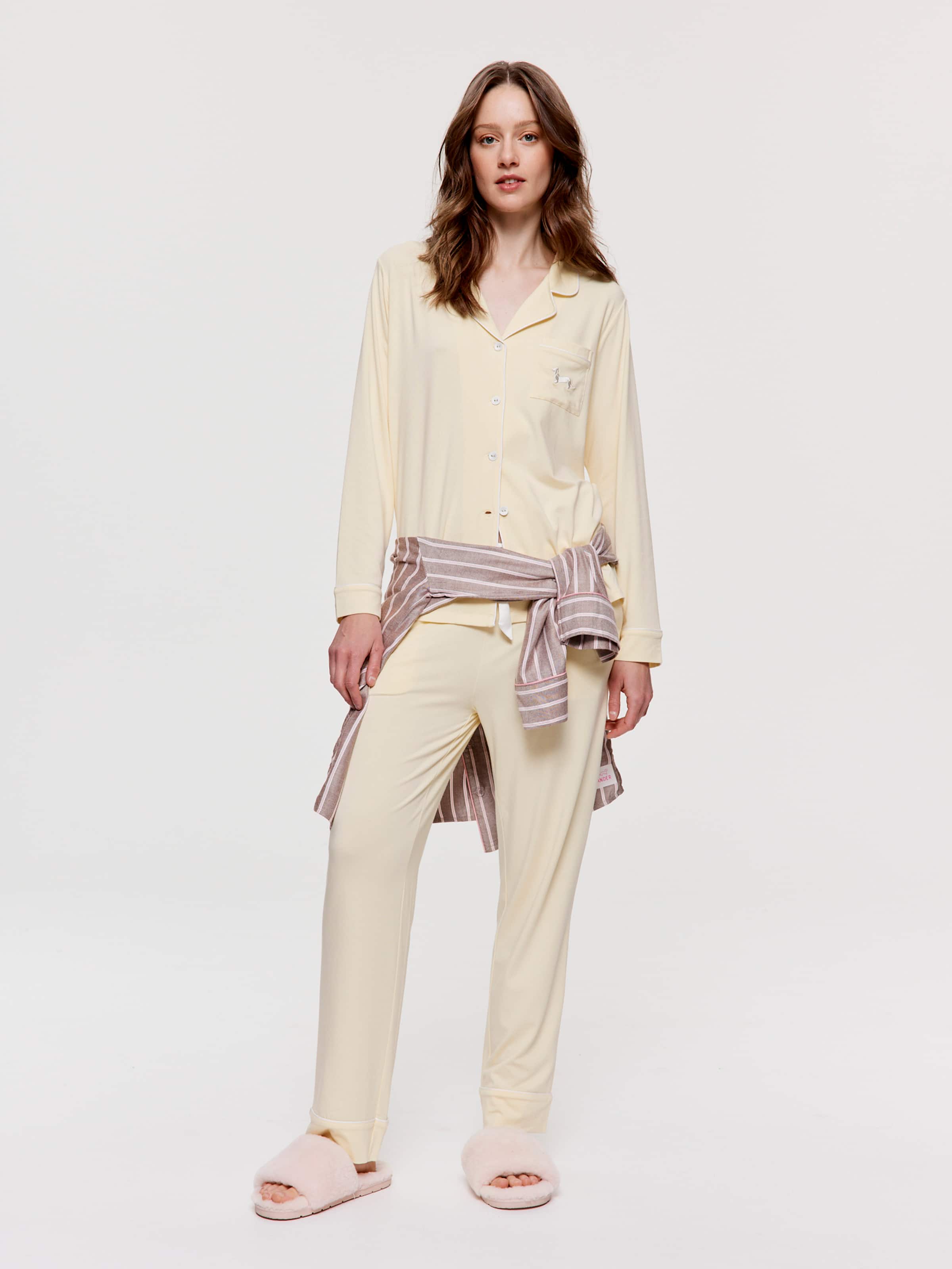 Butter Bamboo Jersey Long Pj Set