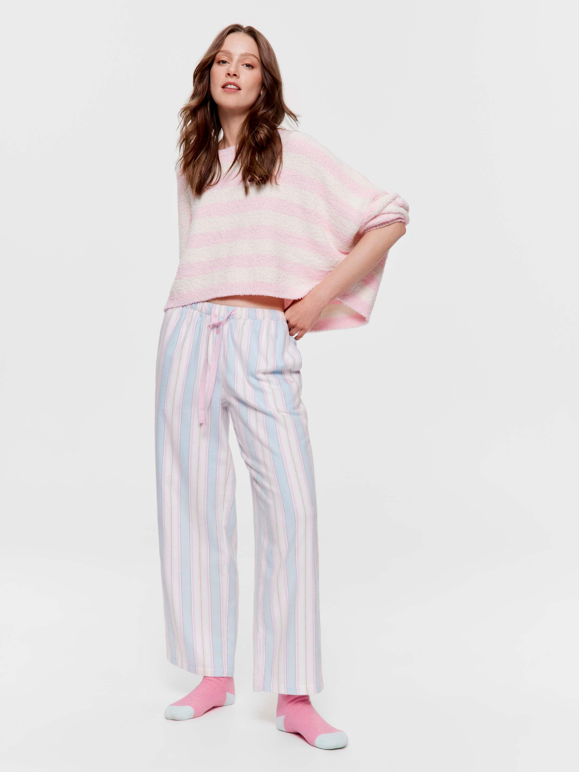 Mattress Stripe 100% Cotton Classic Pj Pant
