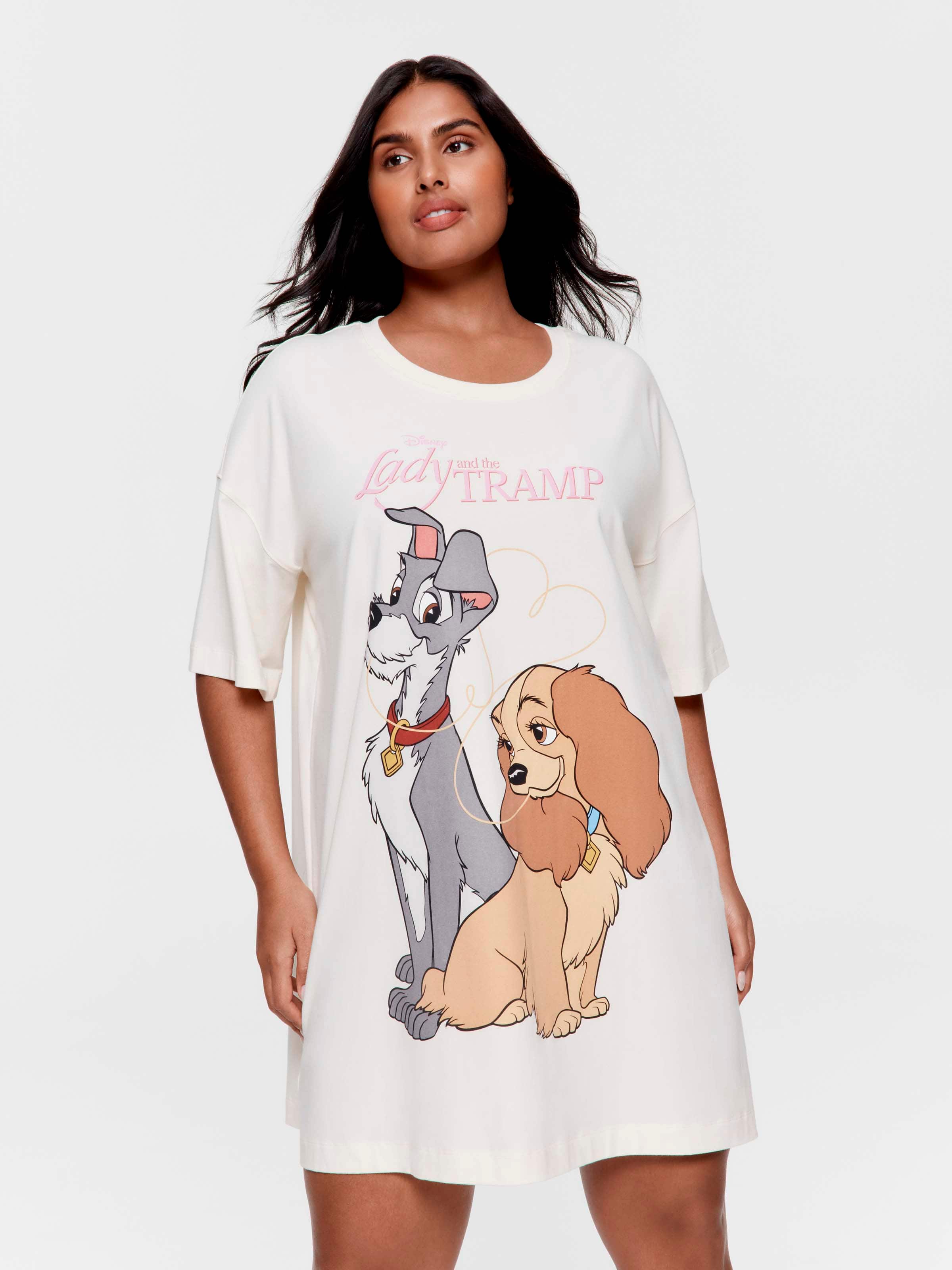 P.A. Plus Lady And The Tramp Oversized Sleep Tee
