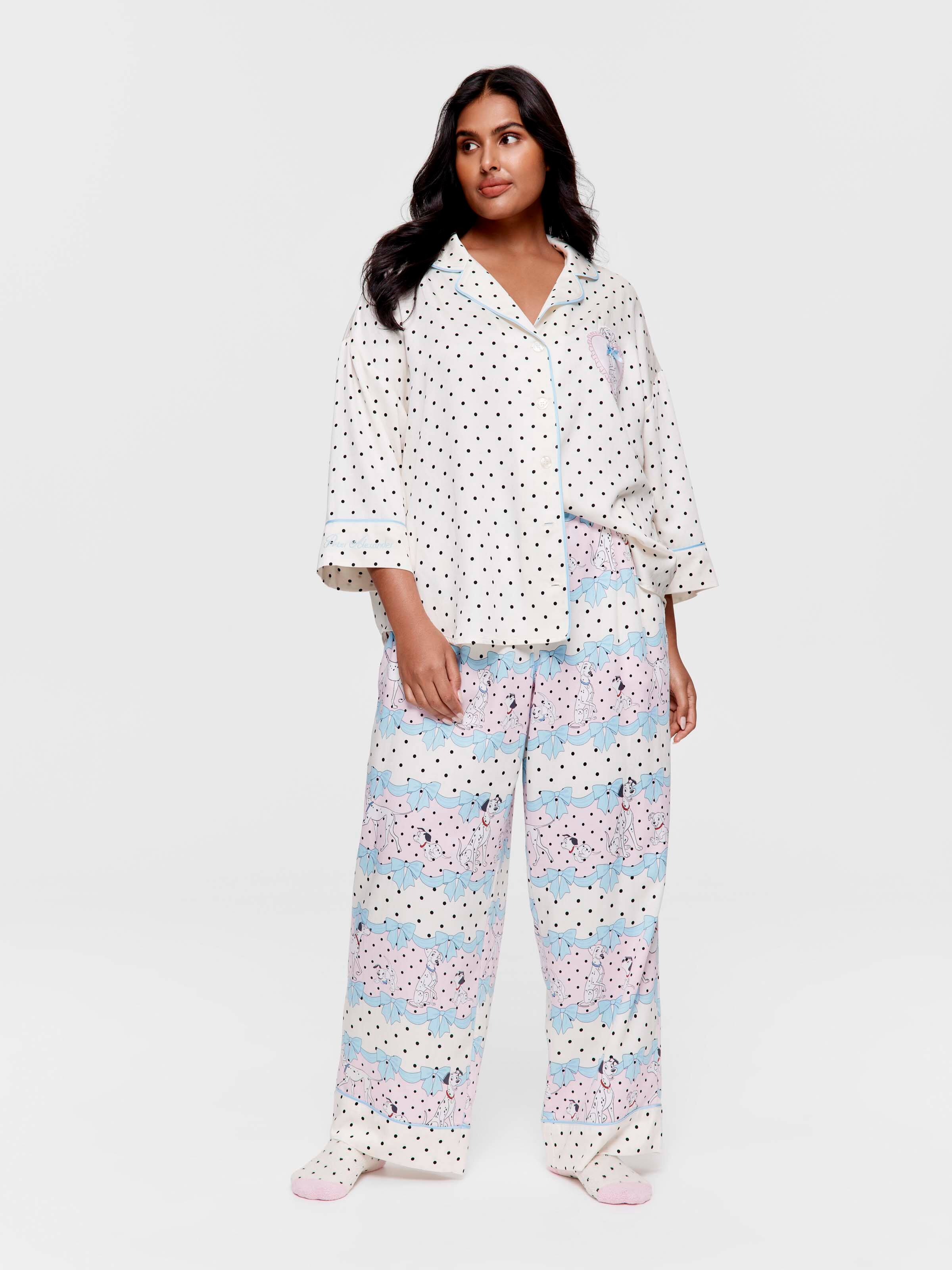 P.A. Plus 101 Dalmatians Wide Leg Pj Pant