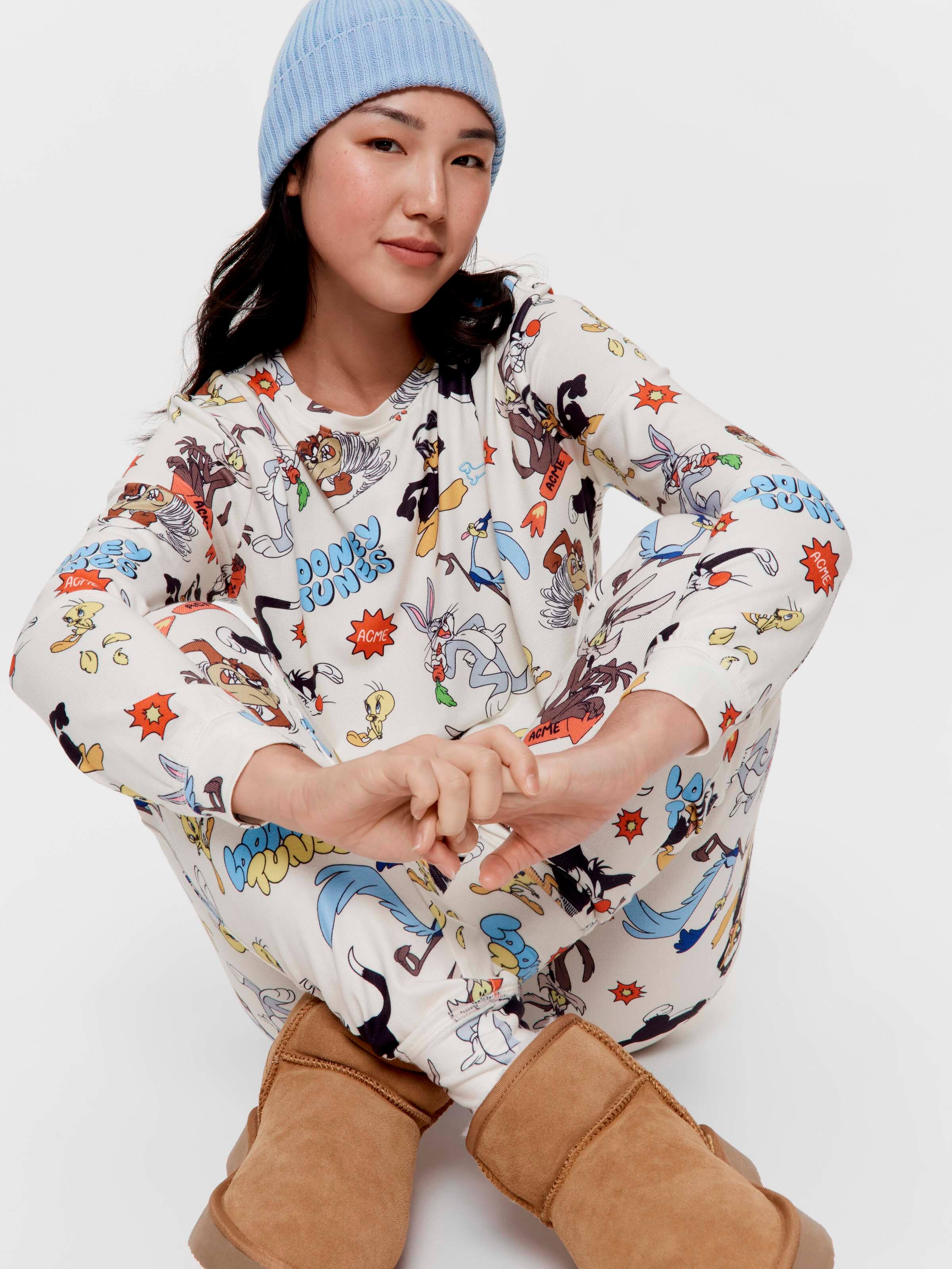 Looney Tunes Plush Long Pj Set