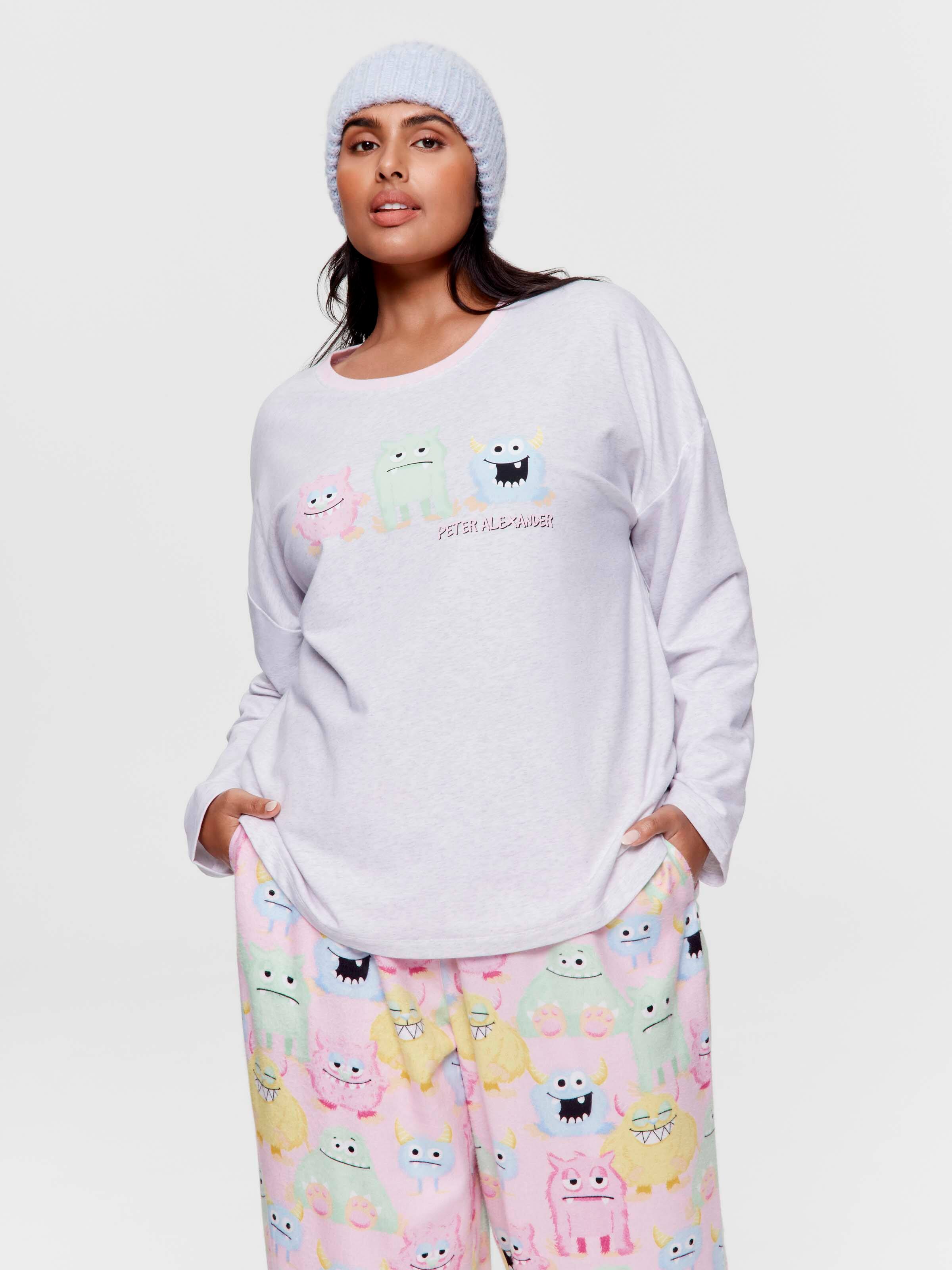 P.A. Plus Monsters Oversized Long Sleeve Top
