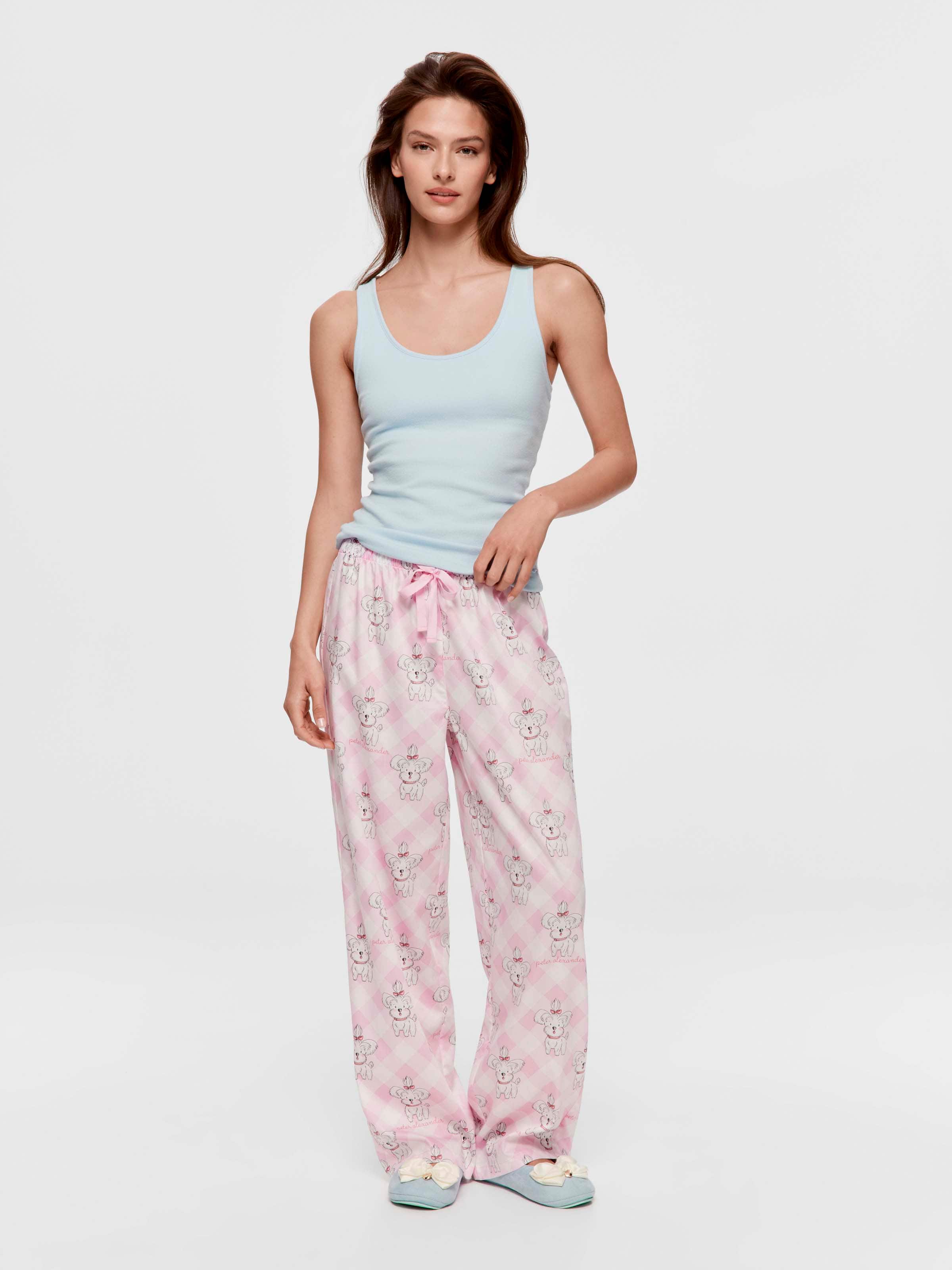 Cute Dog 100% Cotton Classic Pj Pant
