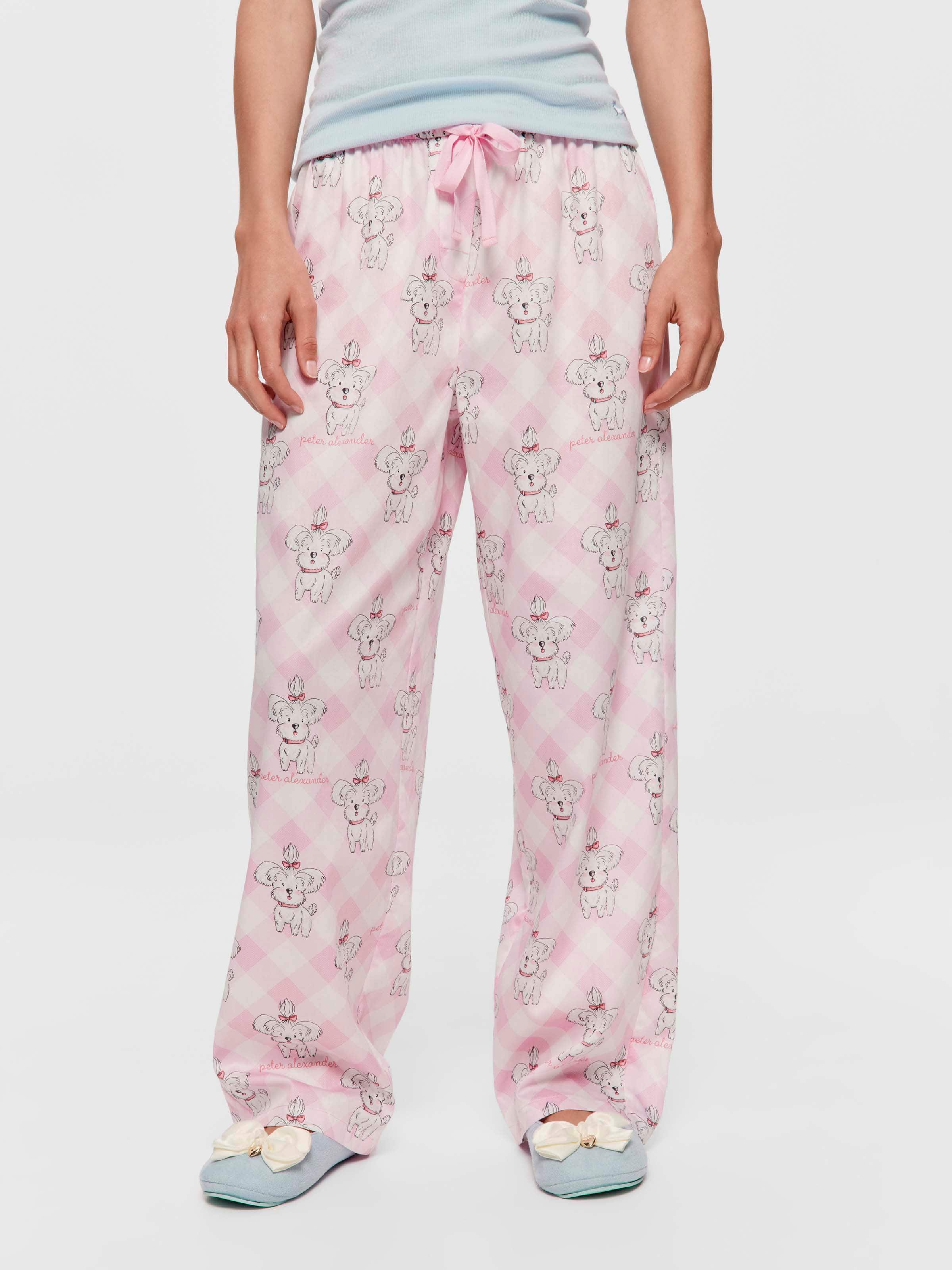 Cute Dog 100% Cotton Classic Pj Pant