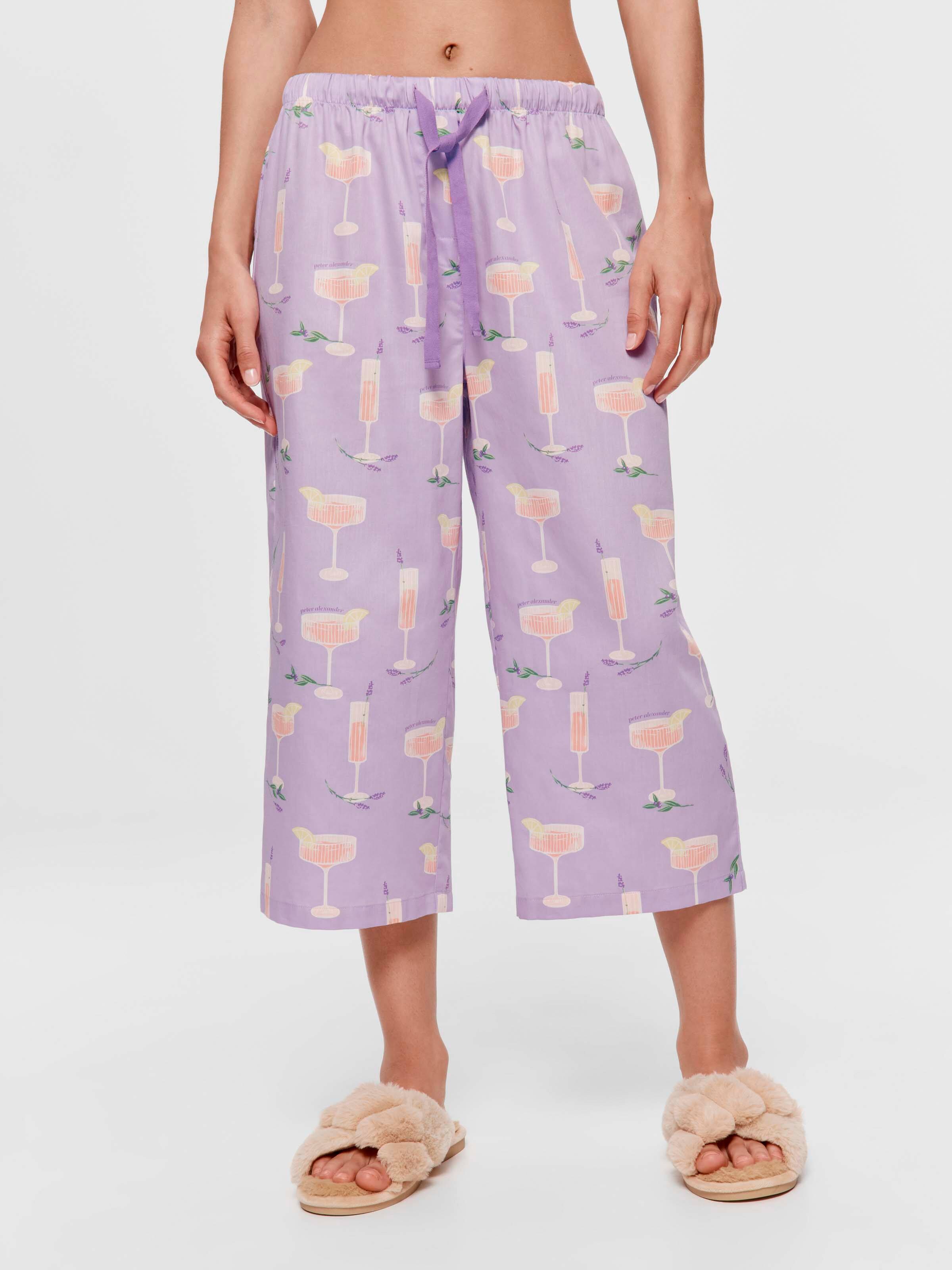 Cocktail 100% Cotton 3/4 Pj Pant