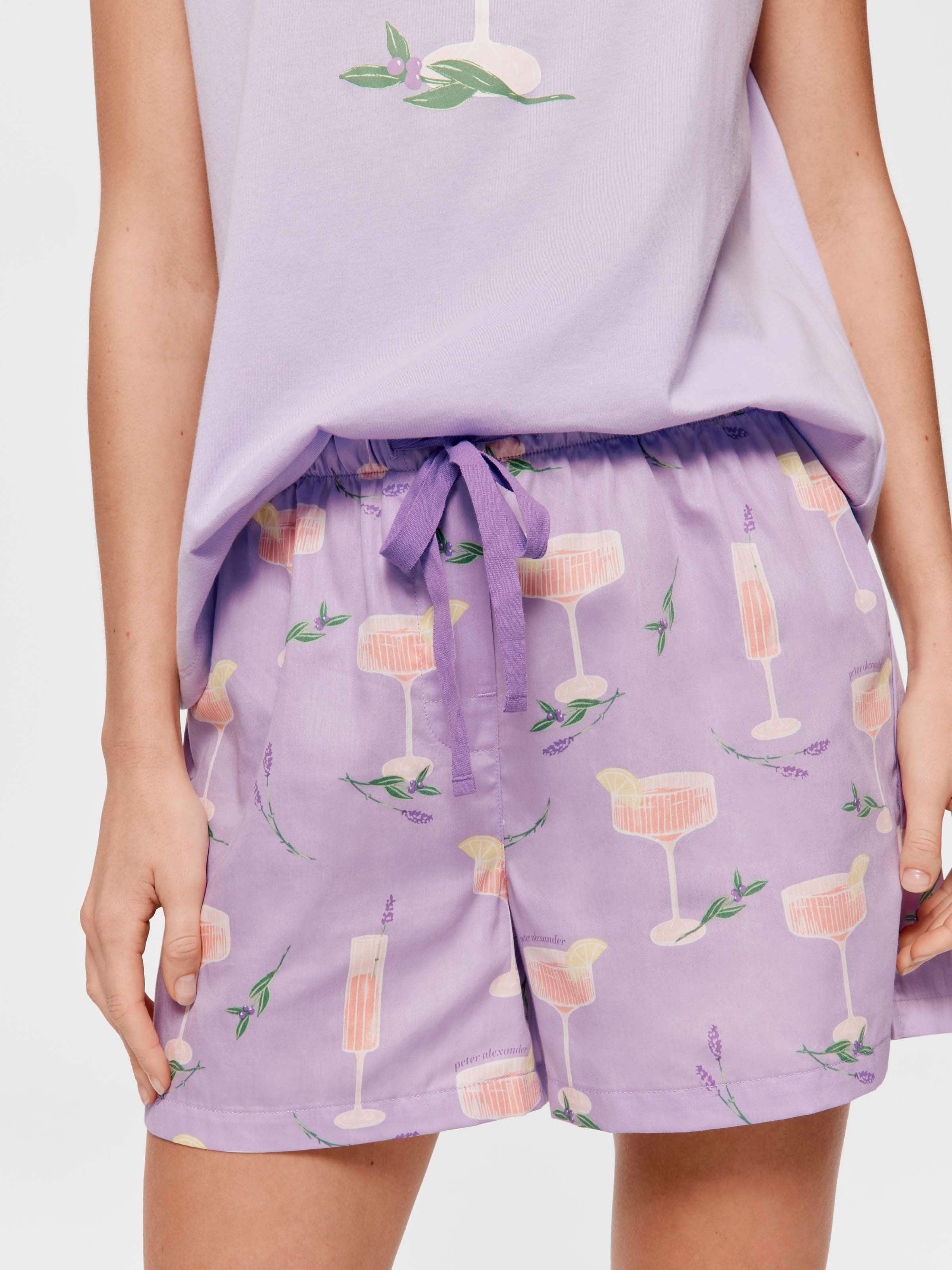 Cocktail 100% Cotton Mid Short
