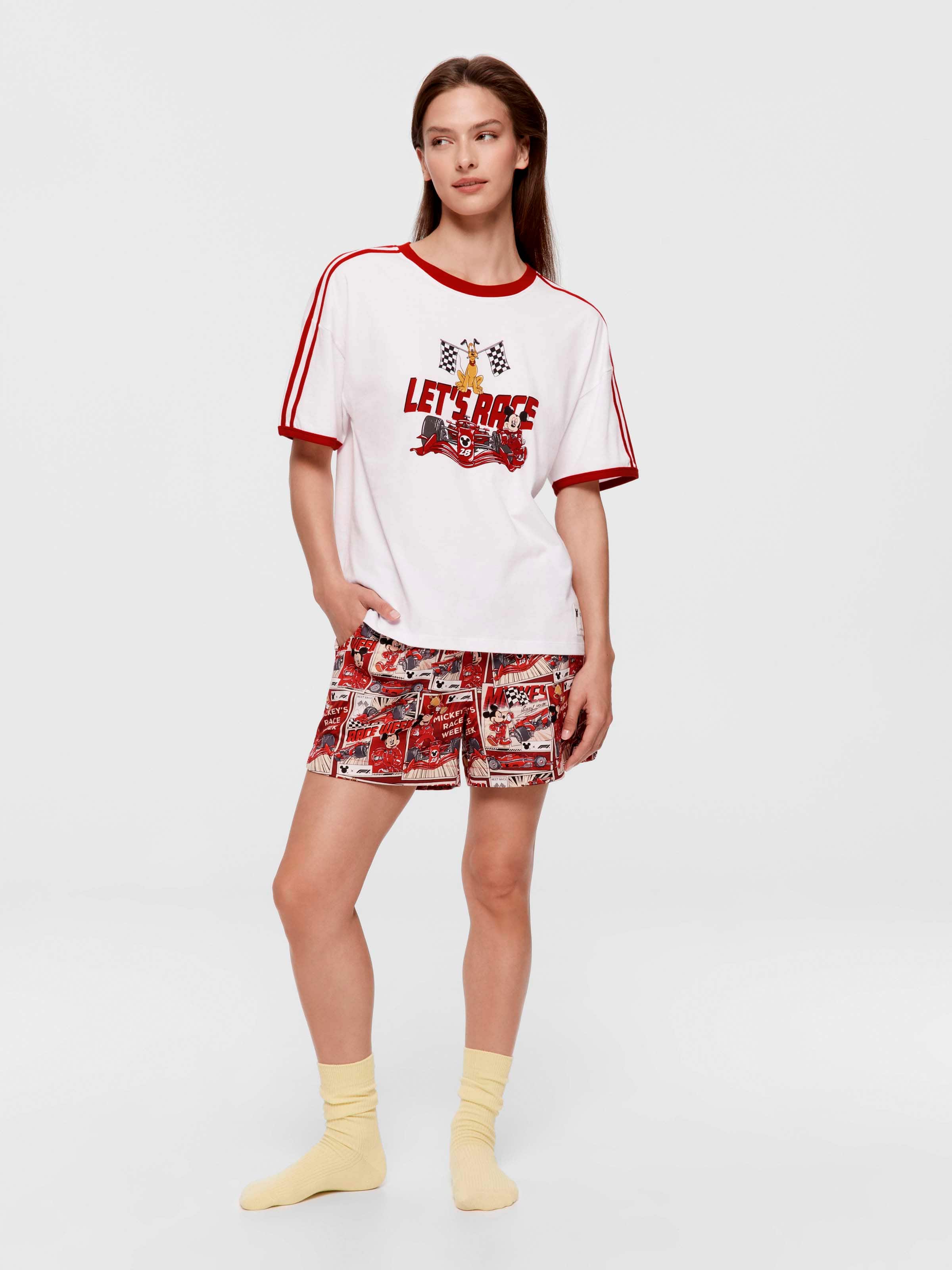 F1 X Mickey Mouse 100% Cotton Oversized Tee