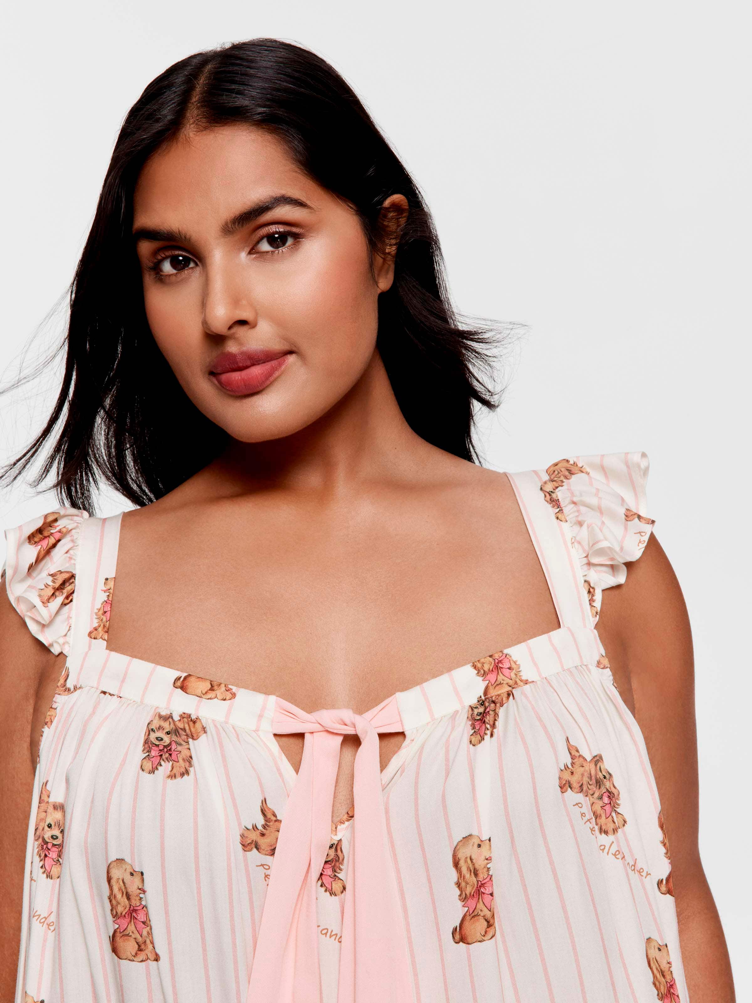 P.A. Plus Puppy Frill Fashion Nightie