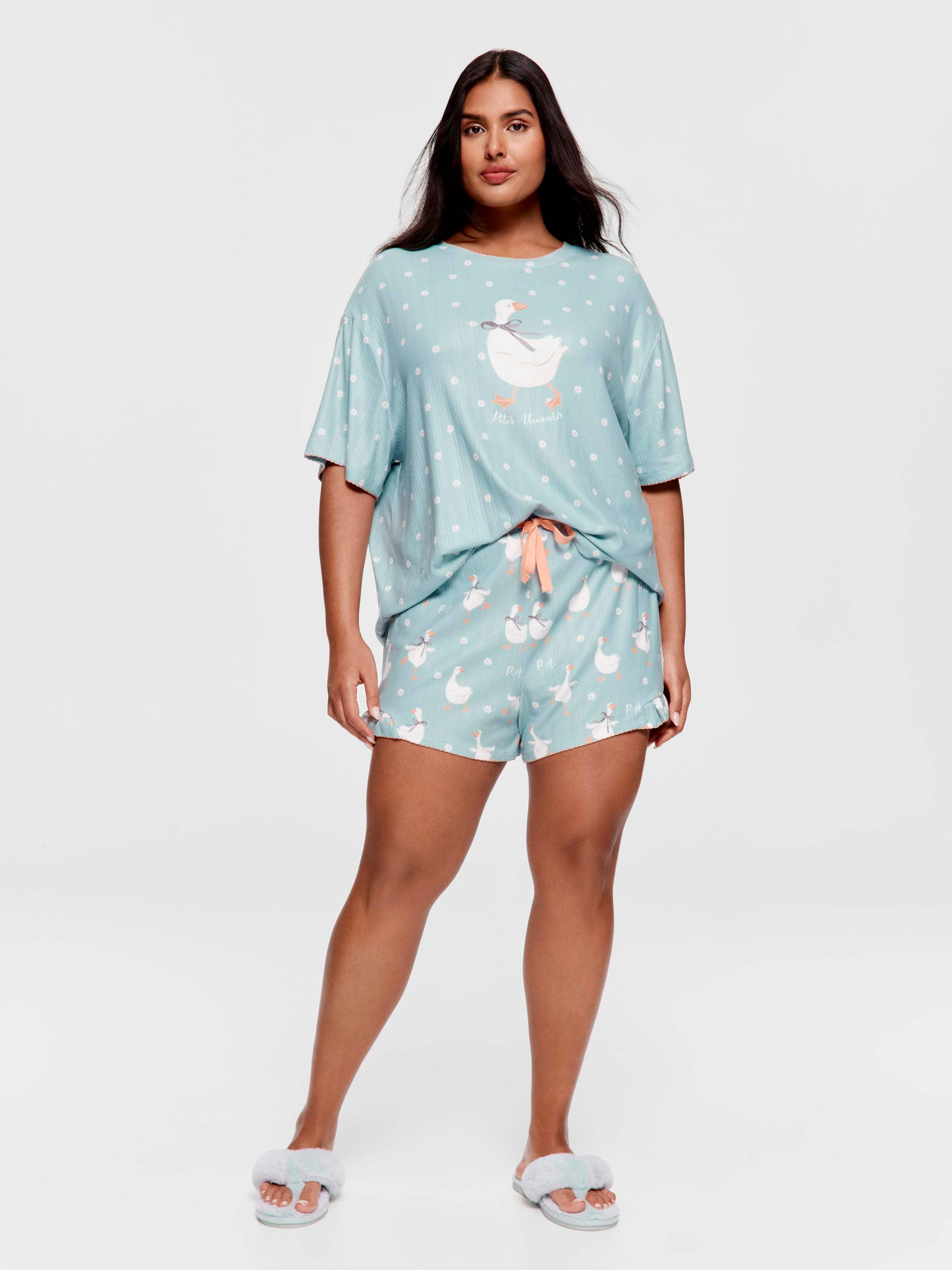 P.A. Plus Silly Goose Pointelle Mini Frill Short