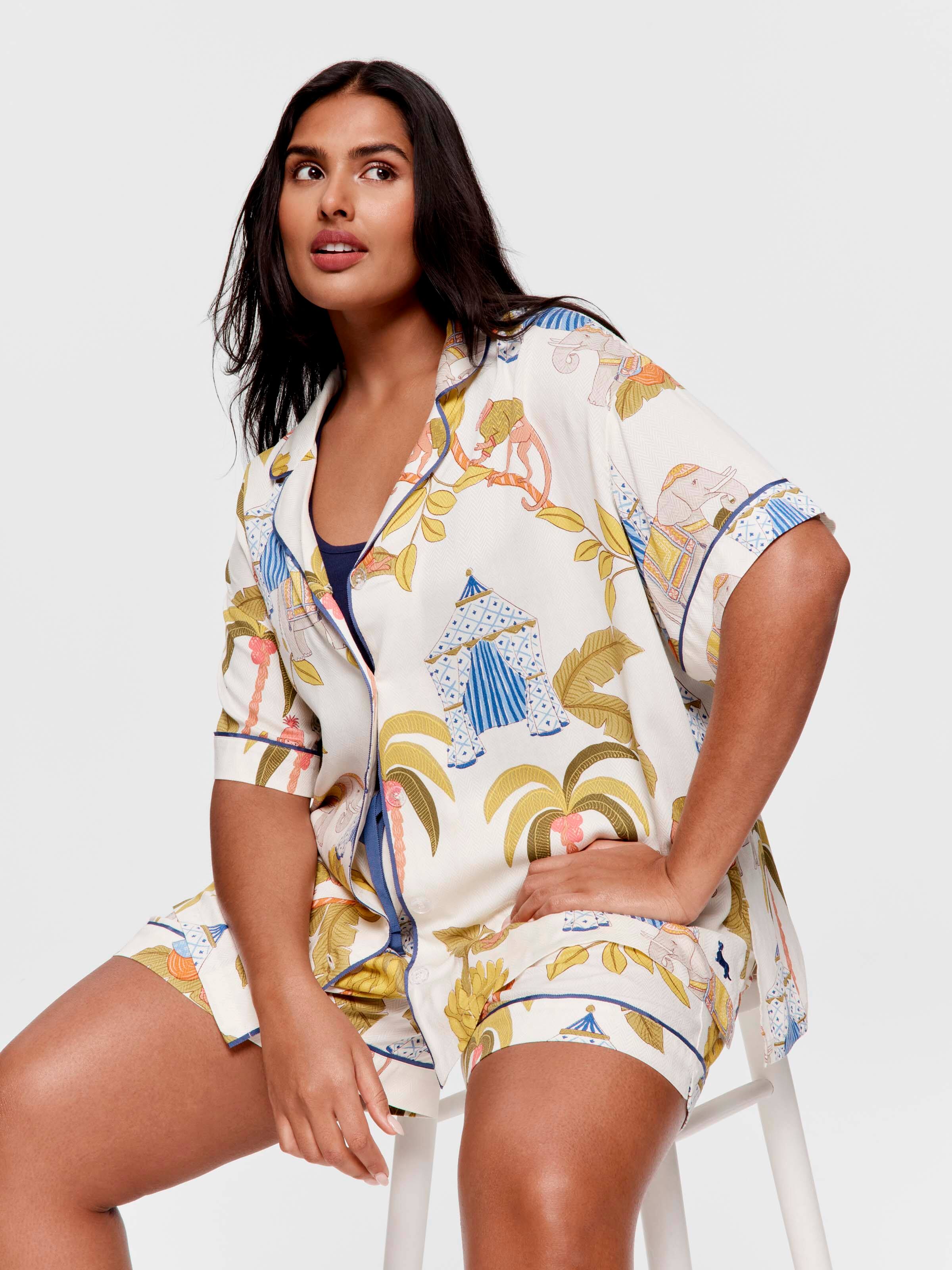 P.A. Plus Vacation Shortie Pj Set