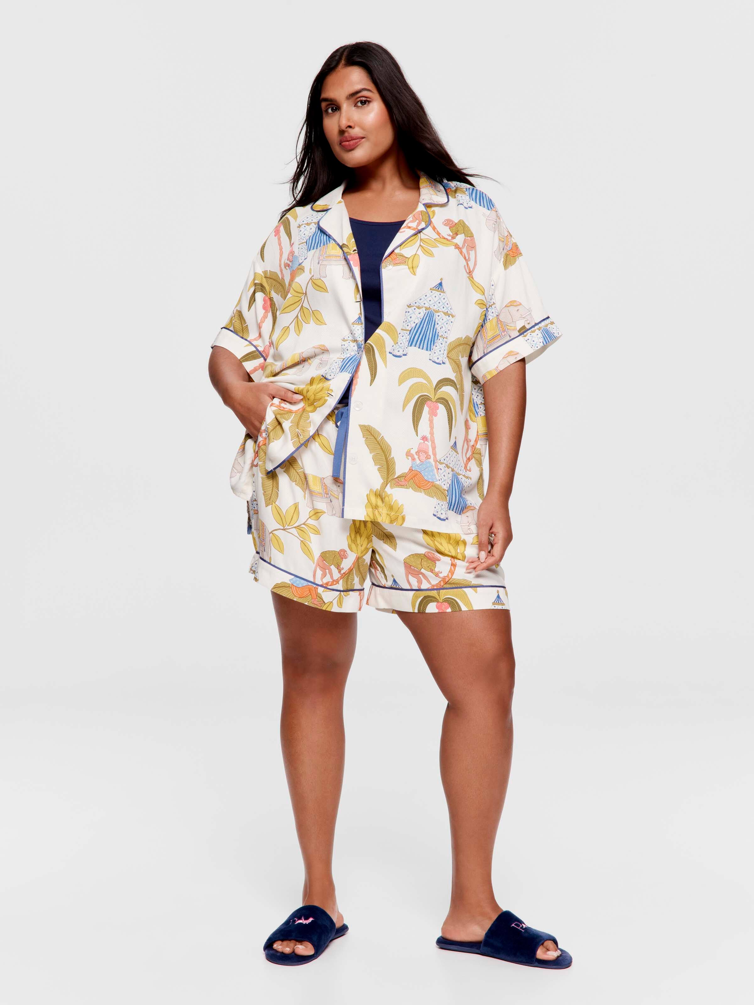 P.A. Plus Vacation Shortie Pj Set