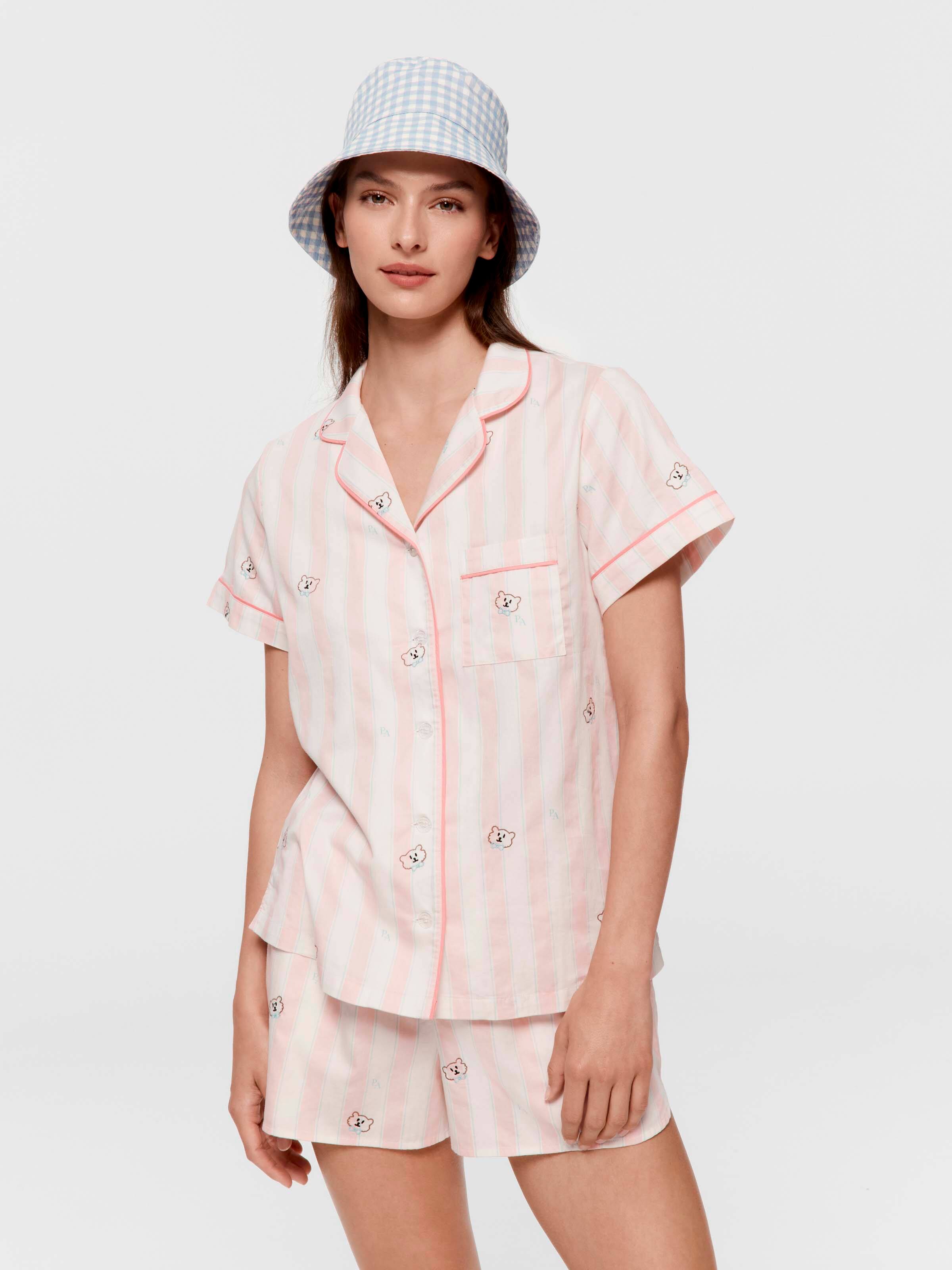 Vintage Bear 100% Cotton Short Sleeve Shirt