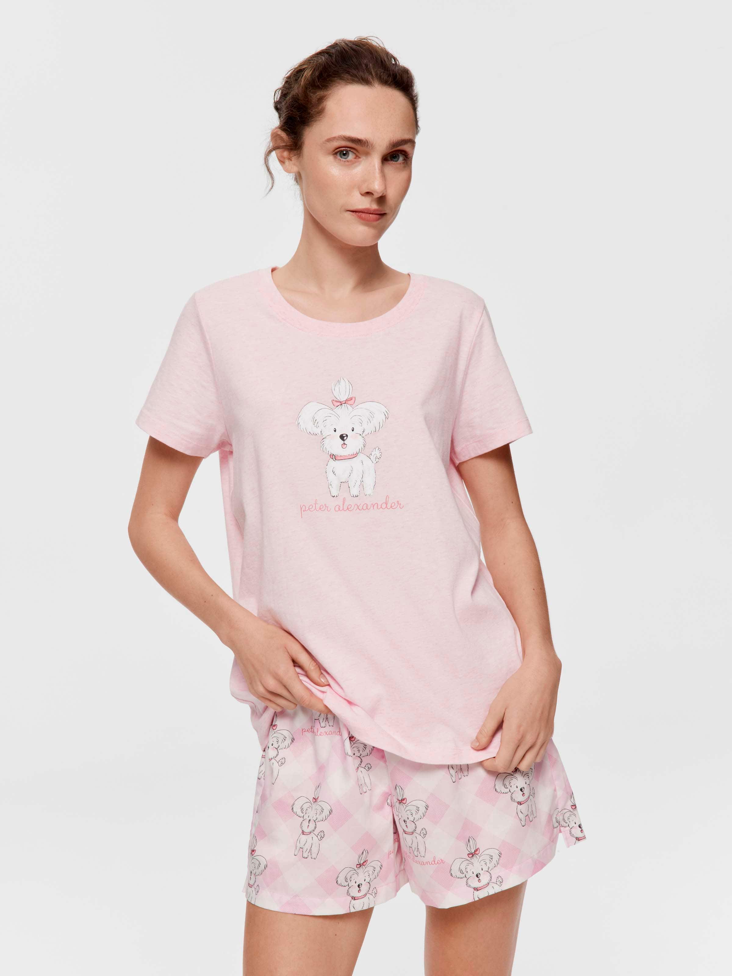 Cute Dog 100% Cotton Boyfriend Tee