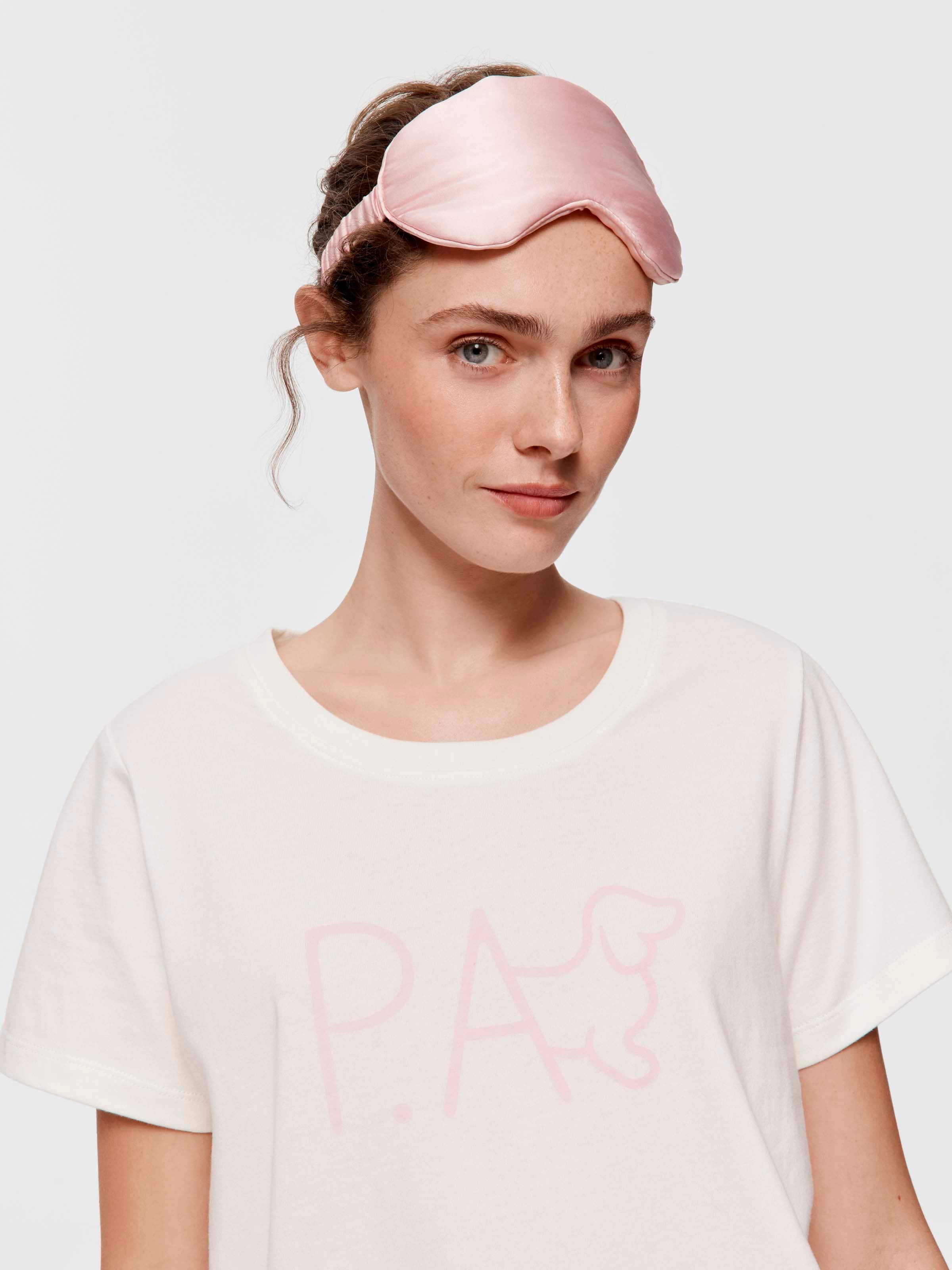 Cream Logo 100% Cotton Boyfriend Tee
