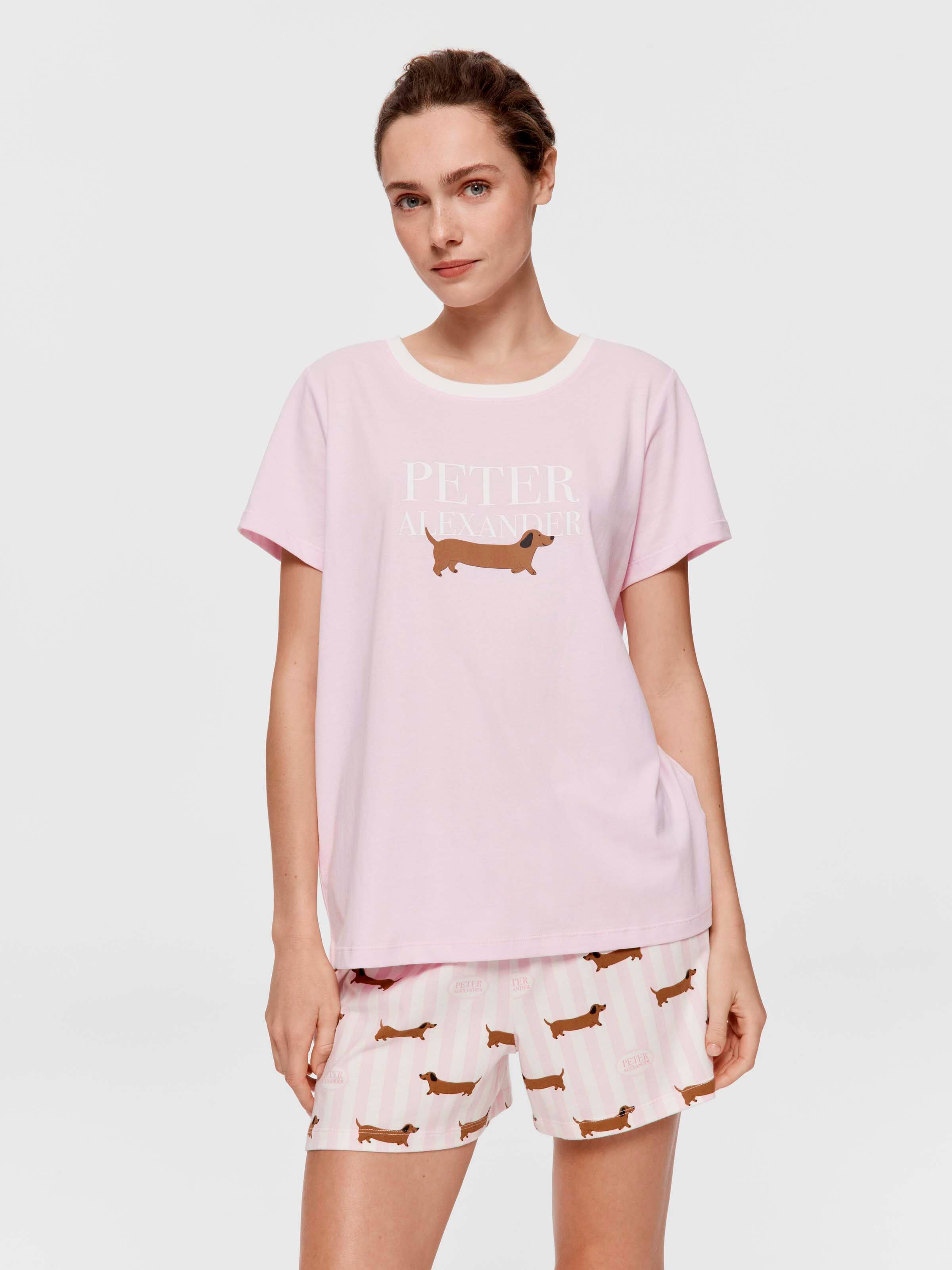 Pink Logo 100% Cotton Boyfriend Tee