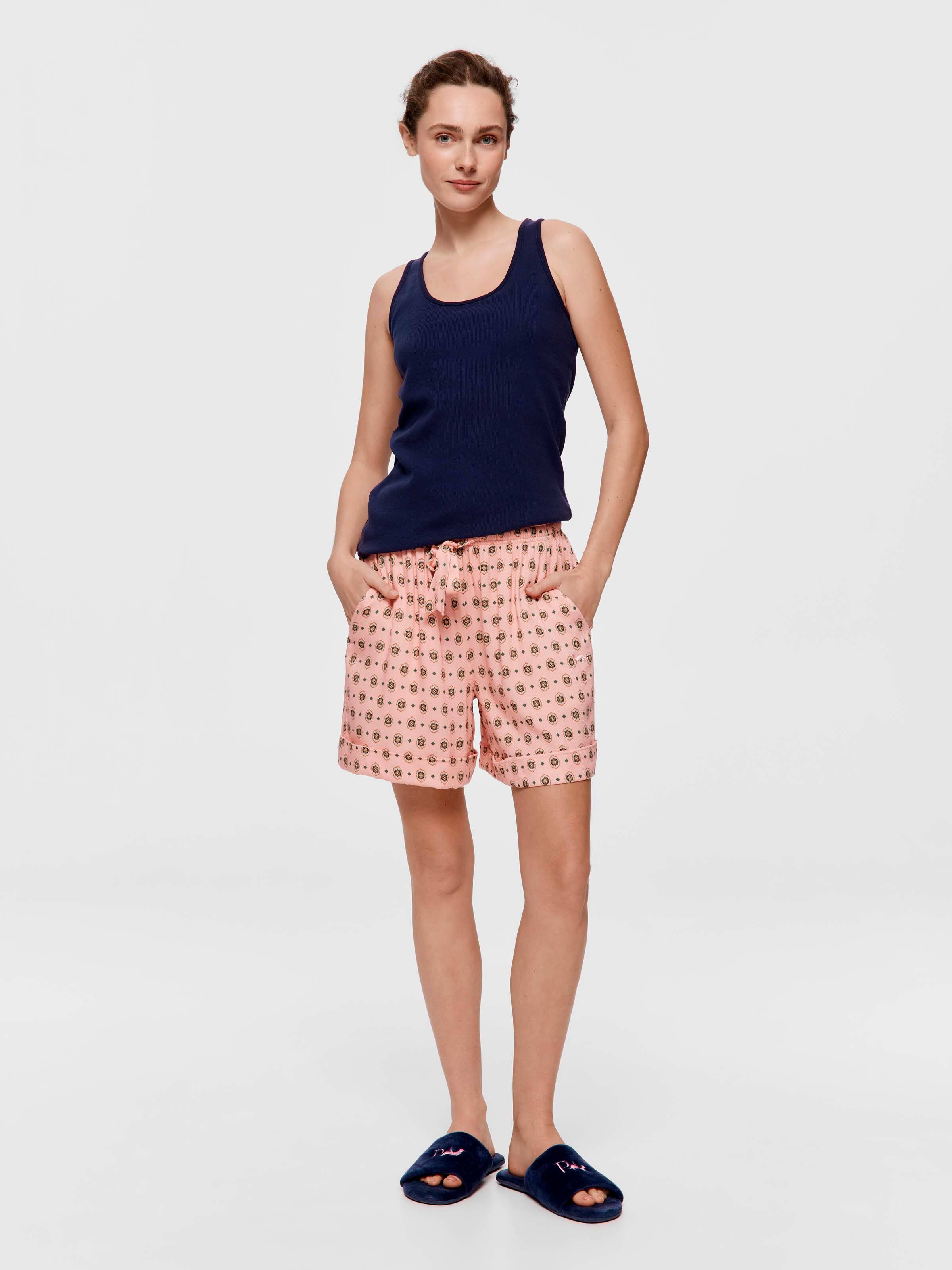 Peachy Tile Long Short