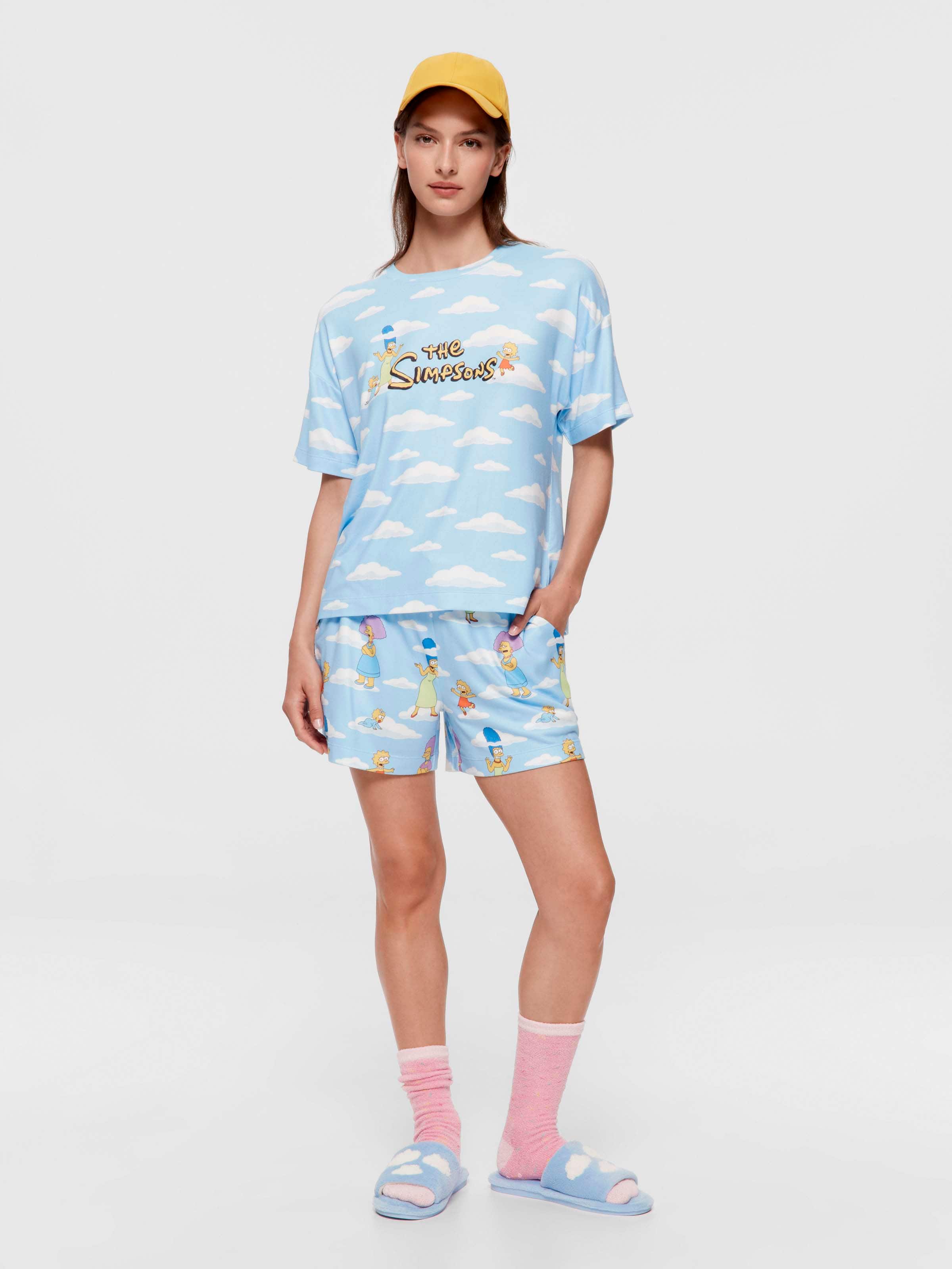 The Simpsons Cloud Plush Oversized Tee